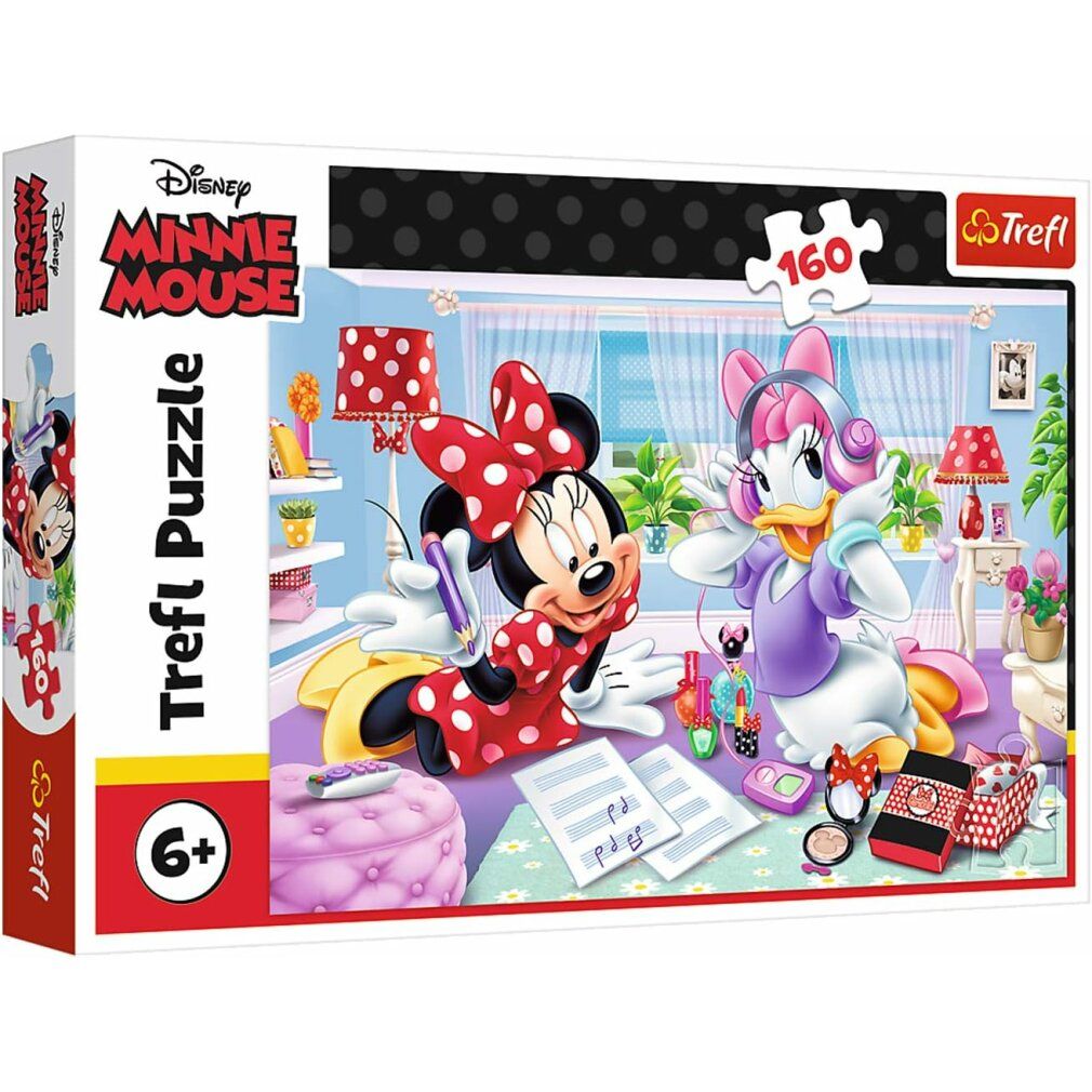 trefl Puzzle Minnie und Daisy 160 Teile