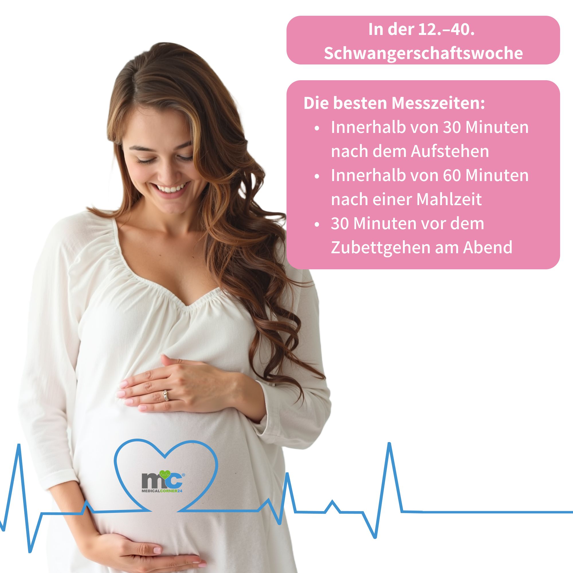 Medicalcorner24 Ultraschall Fetal-Doppler Grau