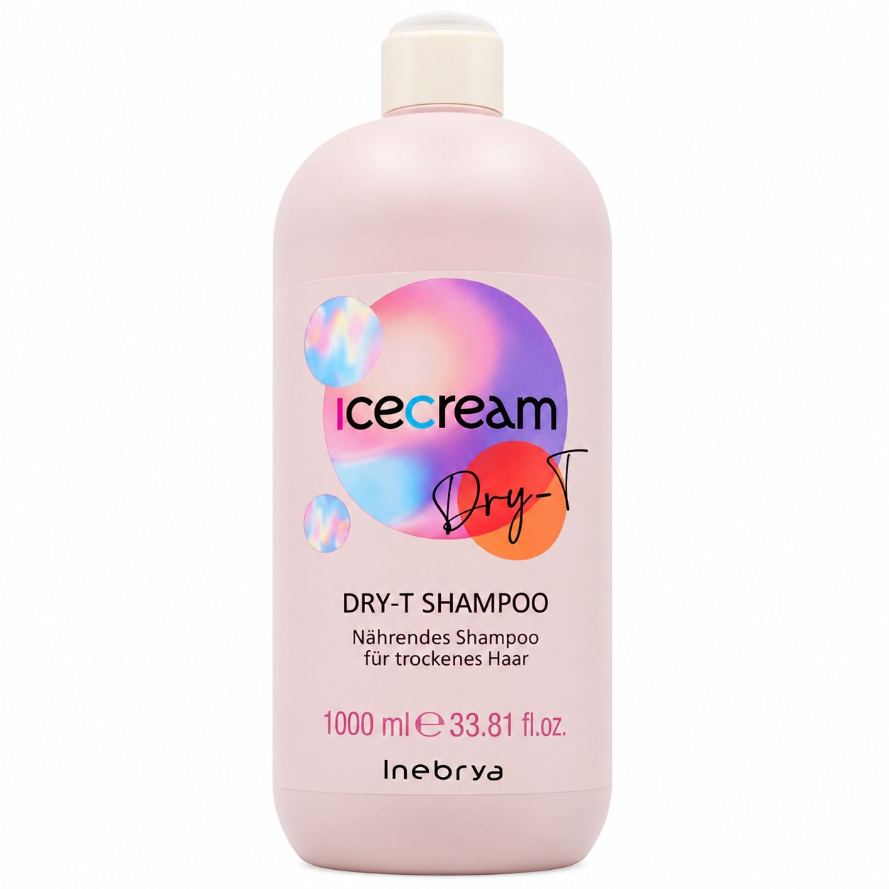 Flasche Inebrya Ice Cream Dry-T Shampoo, 1000ml.