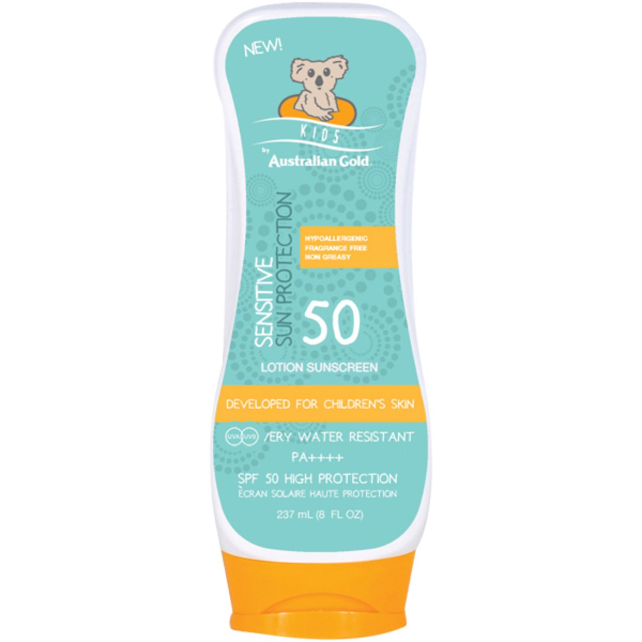 Australian Gold Sonnenschutz Kids Sensitive Protection 237 ml Sonnenschutzcreme