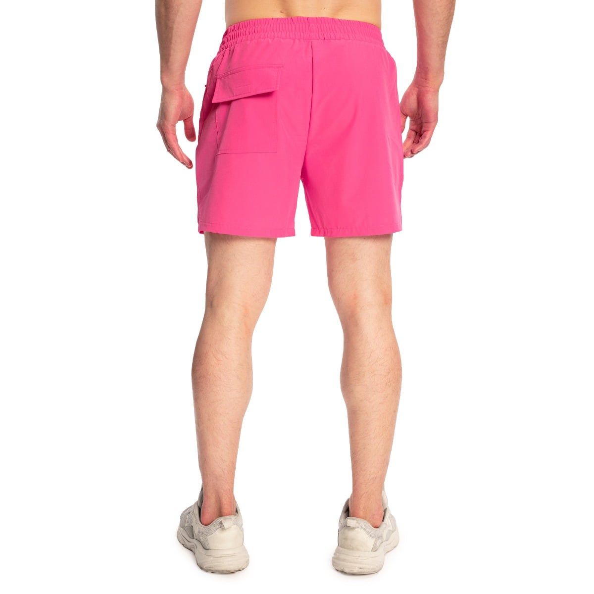 GymBeam Shorts Herren Regular mit Reißverschlusstaschen TRN Dragonfruit