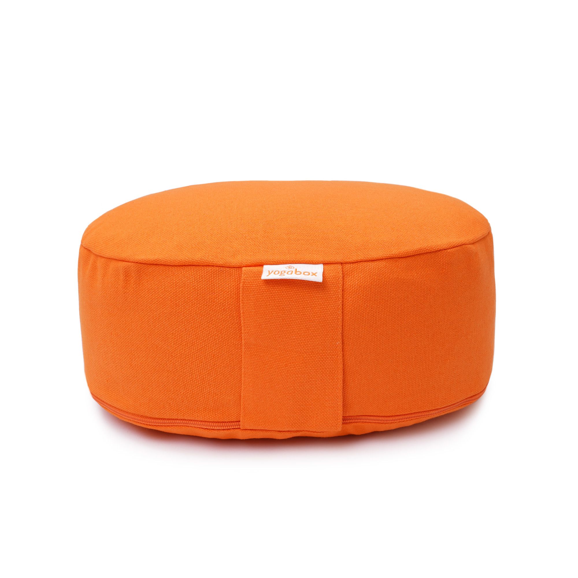 yogabox Yogilino® Reise Meditationskissen mini oval Basic - orange 26 x 21 9 cm 1 St
