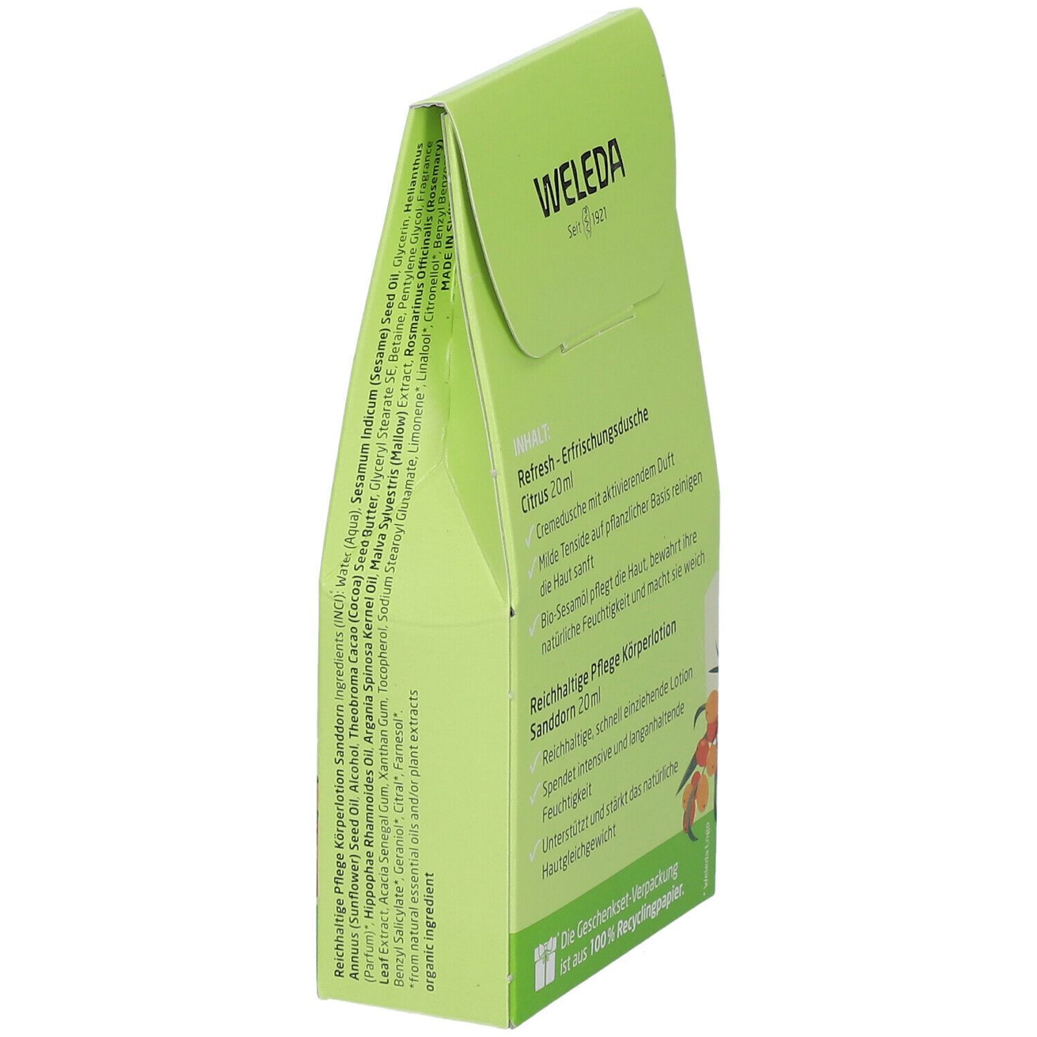 Weleda Geschenkset Mini Citrus und Sanddorn