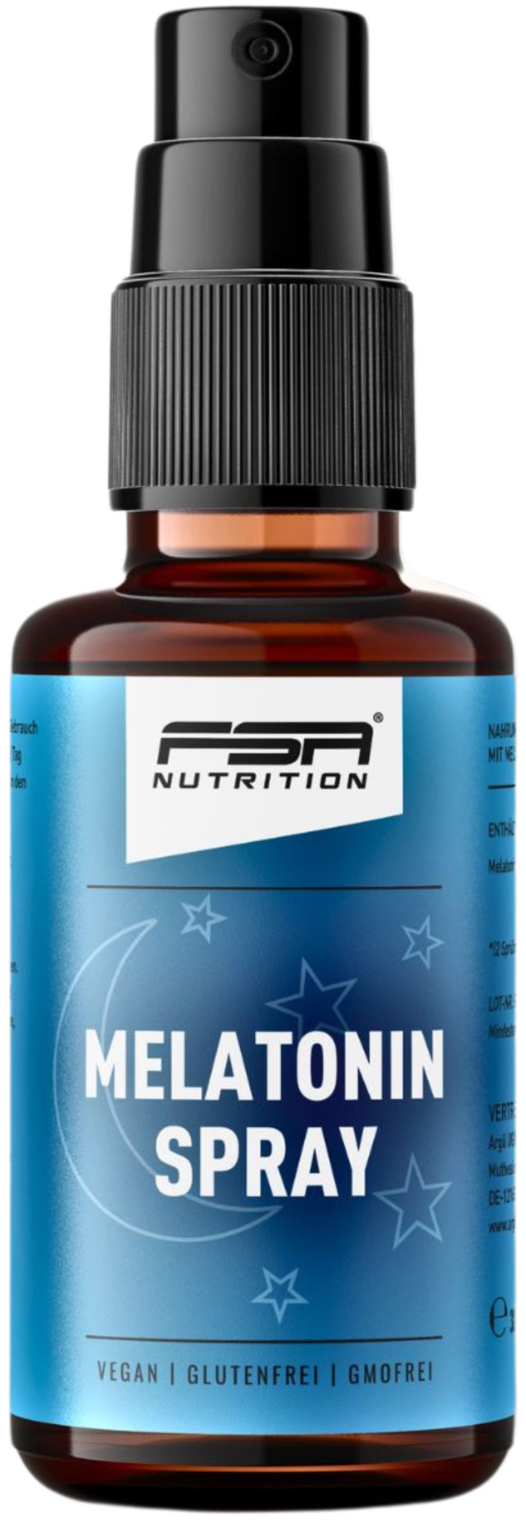 FSA NUTRITION Melatonin Einschlafspray 1 mg auf Wasserbasis & ohne Alkohol
