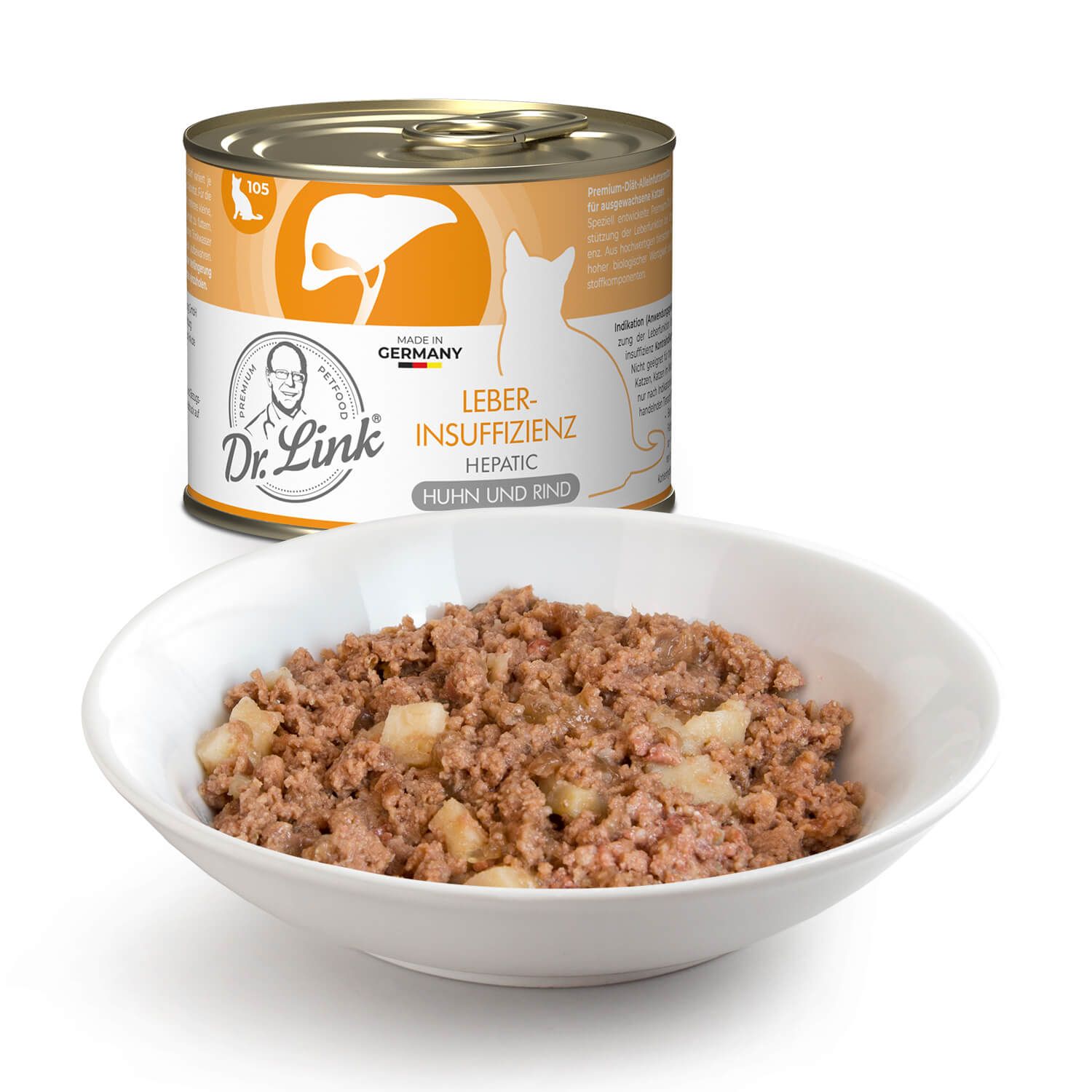 Dr. Link® SPEZIAL-DIÄT Leberinsuffizienz I Hepatic Huhn und Rind