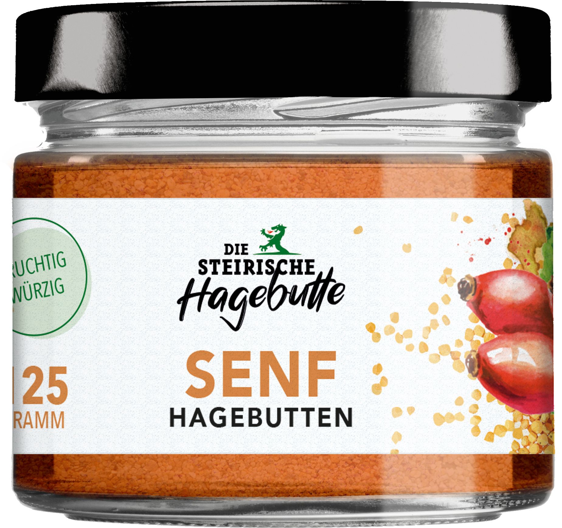 Die Steirische Hagebutte Hagebutten Senf grob