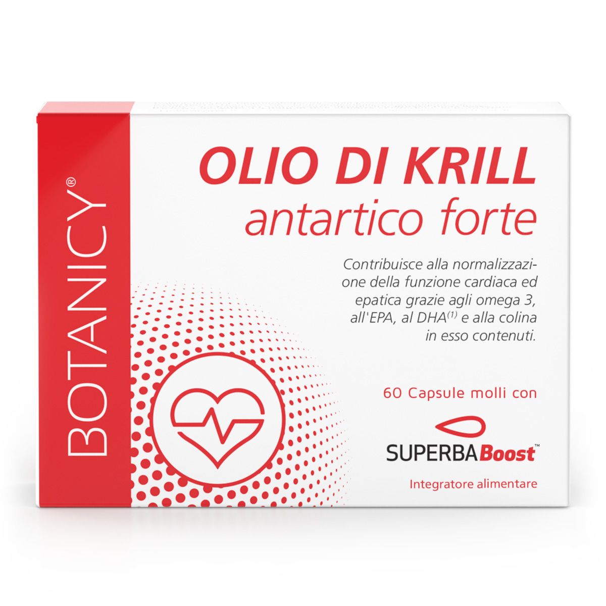 Botanicy OLIO DI KRILL antartico forte