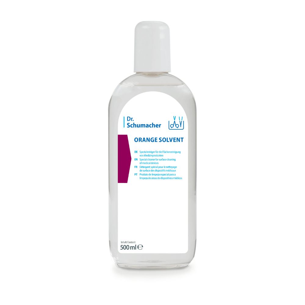 Dr. Schumacher Orange Solvent Instrumentenreiniger 6 St Zungenreiniger