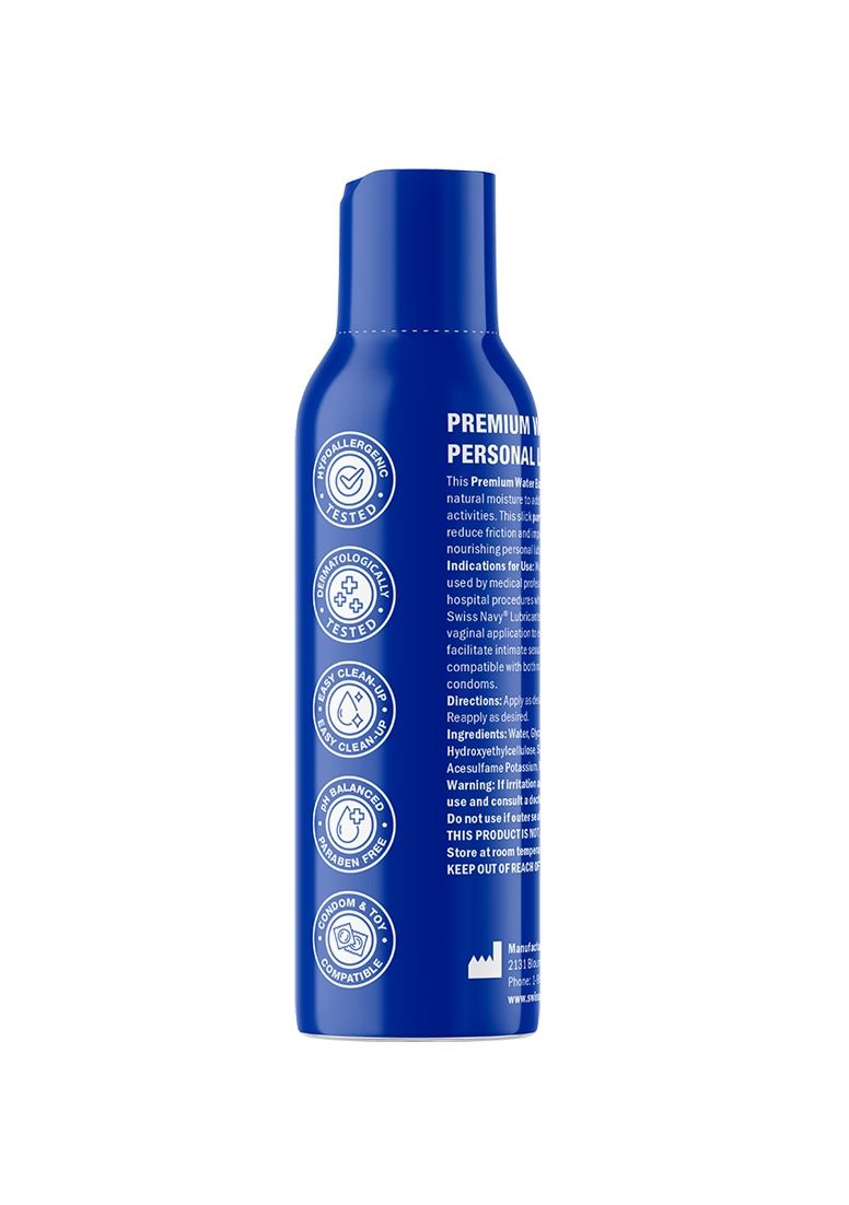 Swiss Navy - Premium Personal Water-Based Lubricant and Sex Gel For Couples