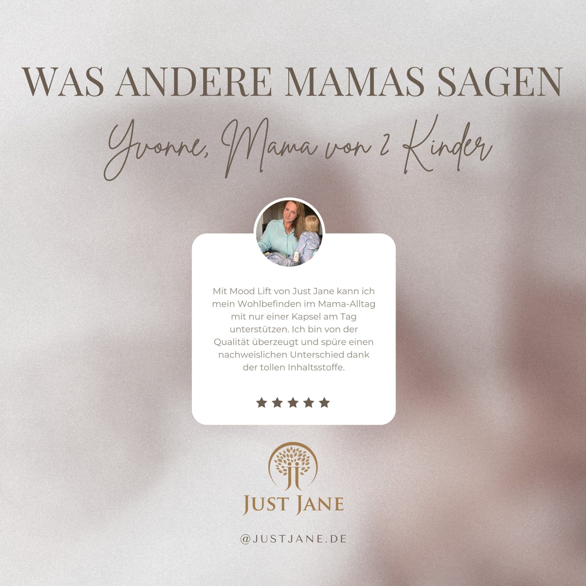 Just Jane® Mood Lift Ashwaghanda + B6 + Rosenwurz