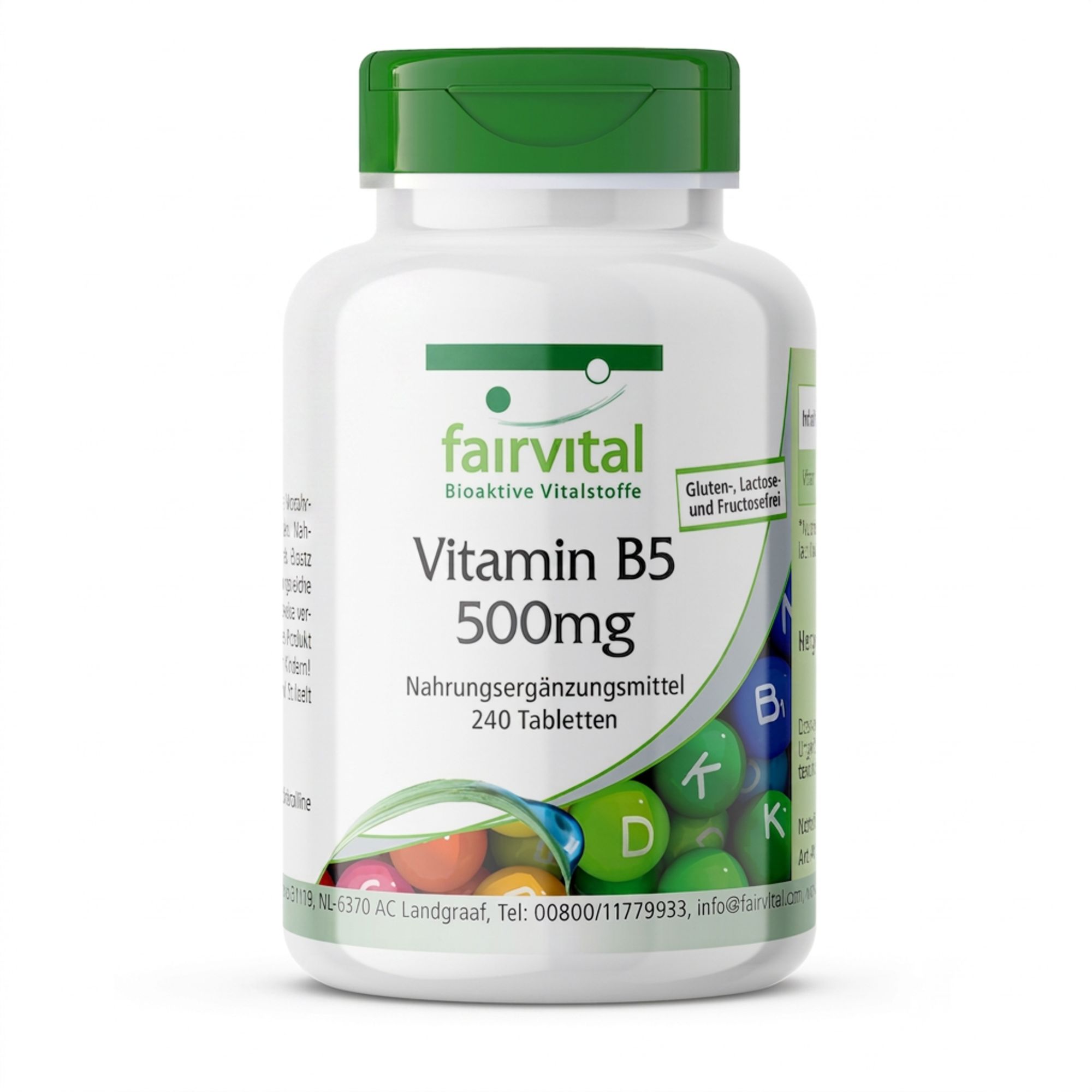 Fairvital | Vitamin B5 500mg 90 St