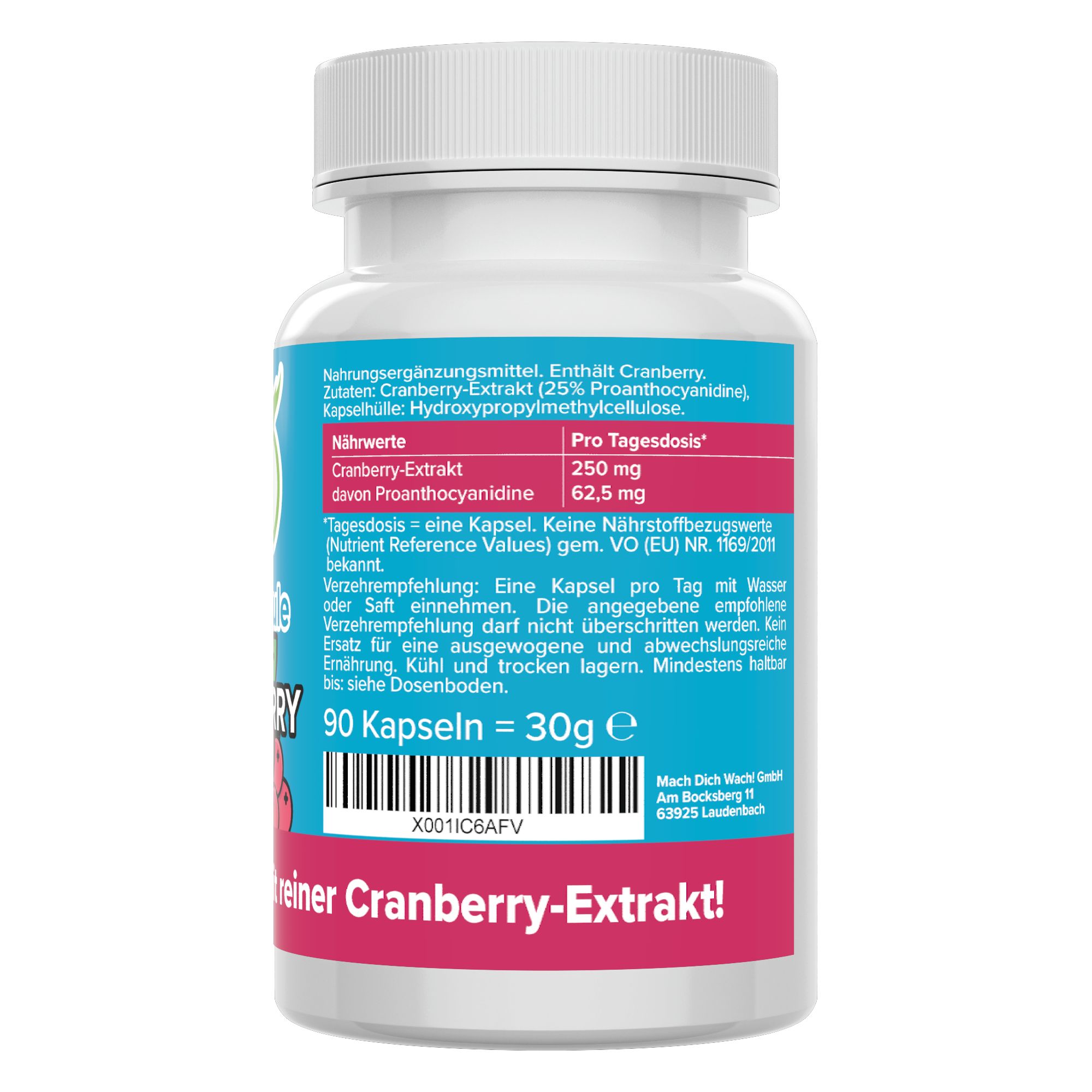 Cranberry Kapseln - Vitamineule® 90 St