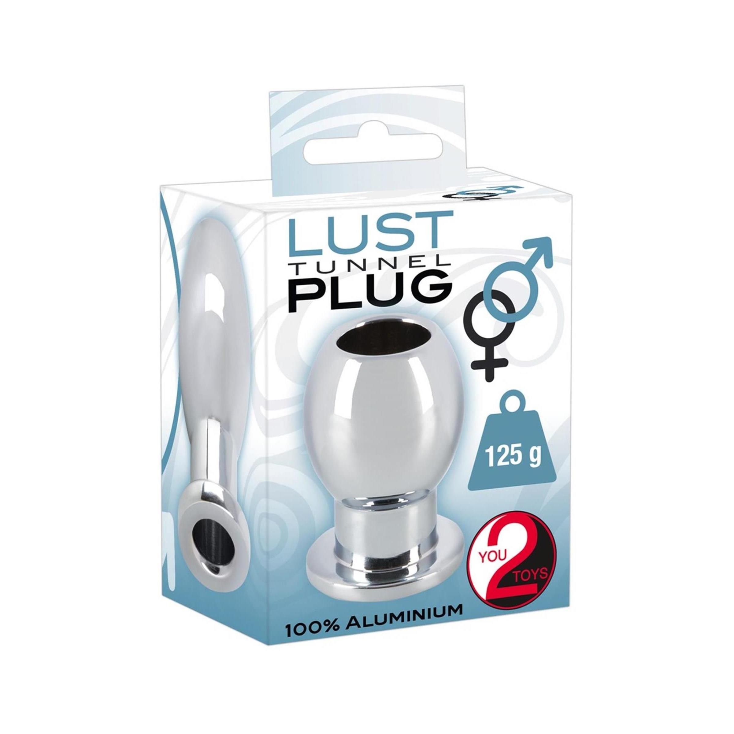 You2Toys - Lust Tunnel Plug Aluminium