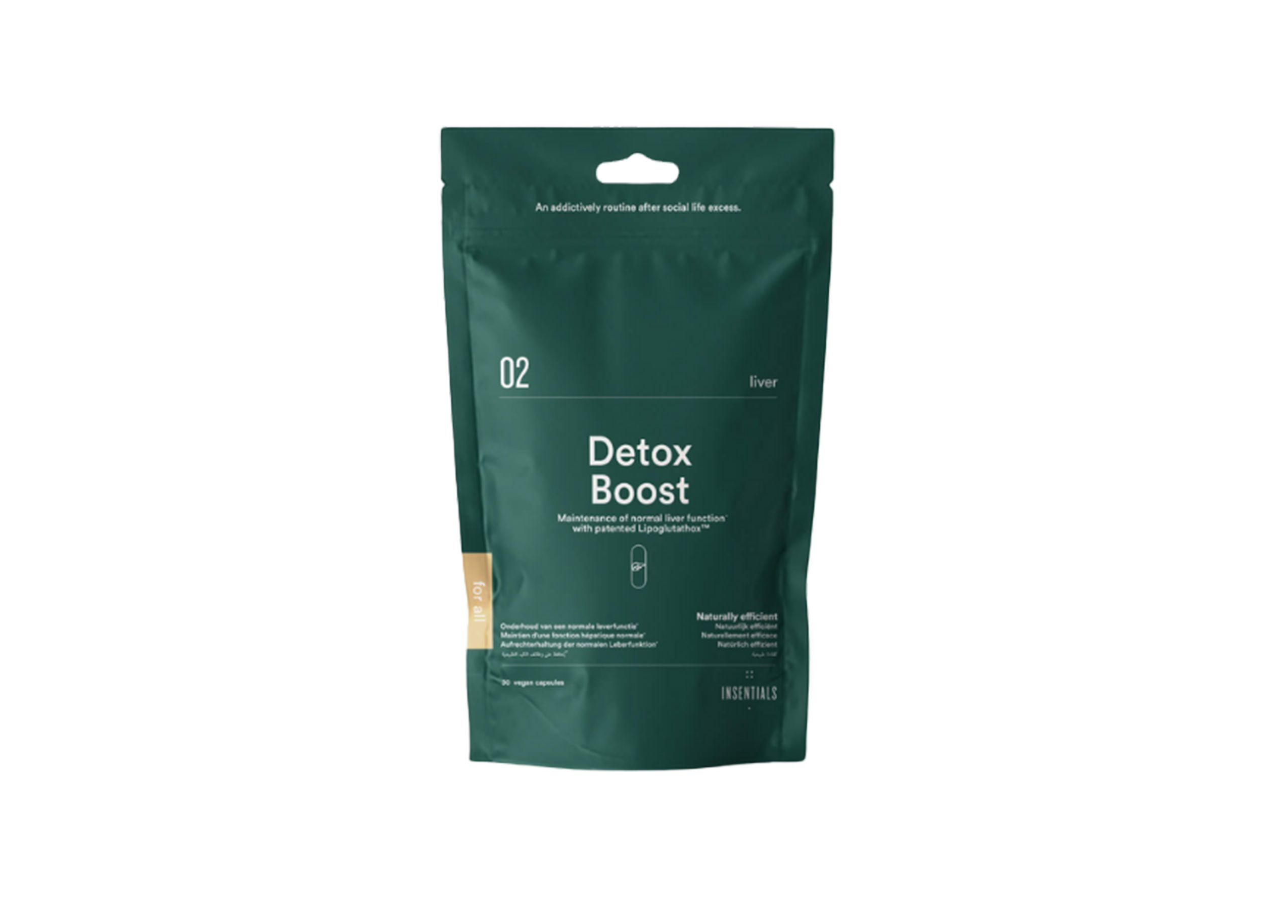 Insentials Detox Boost – Leberreinigung, Stoffwechselanregung & Energie – The Tester