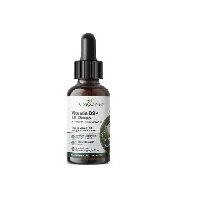 VitaSanum® - vitamina D3 + K2 MK-7 gocce
