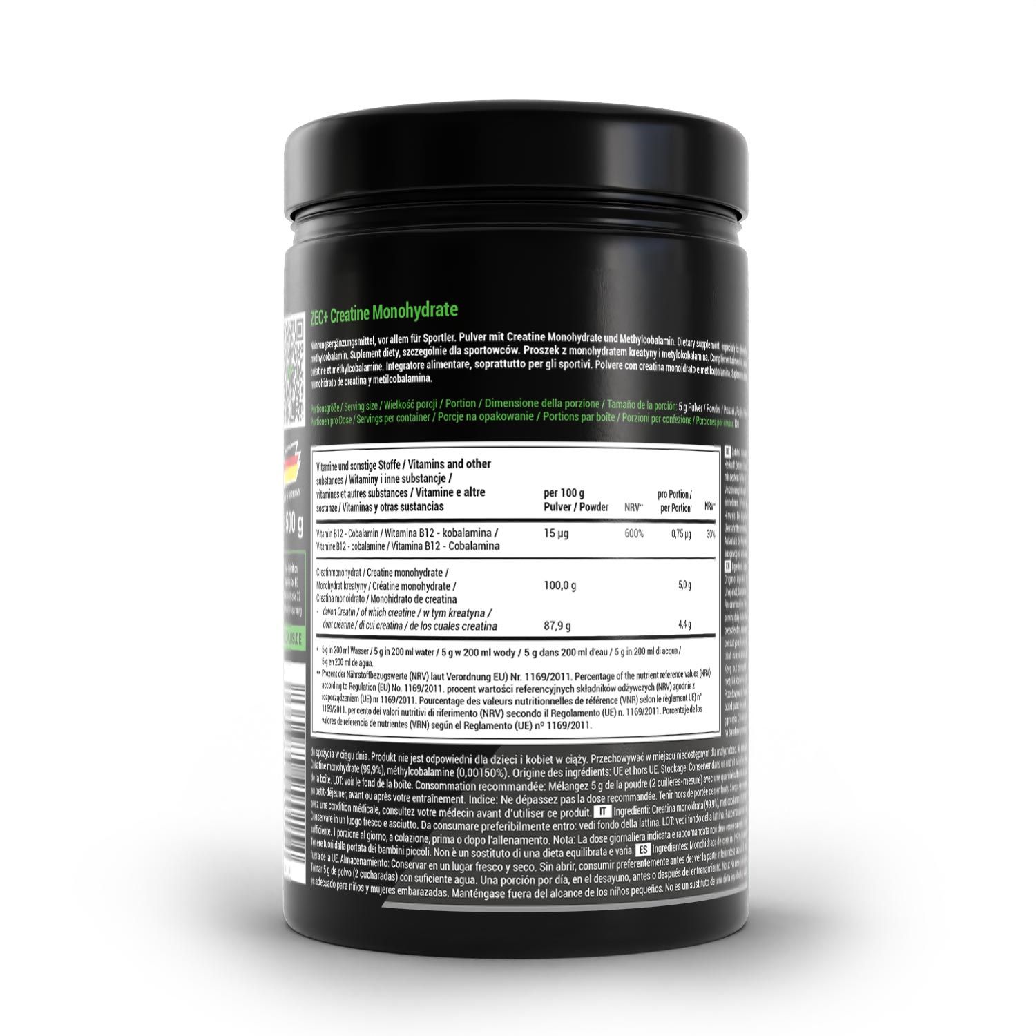 ZEC+ CREATIN MONOHYDRATE 500g