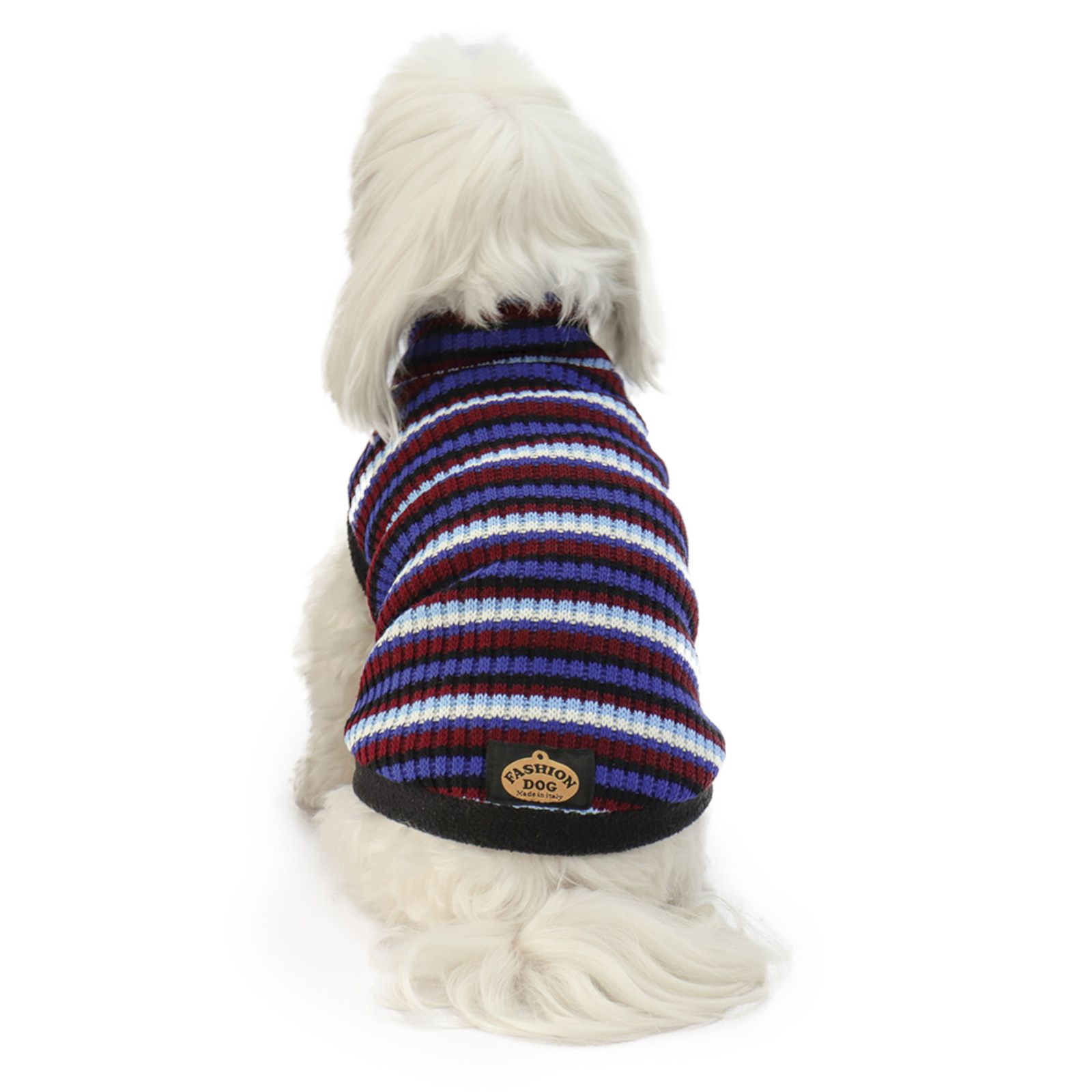 Fashion Dog Hunde-Pullover mit Fleecekante