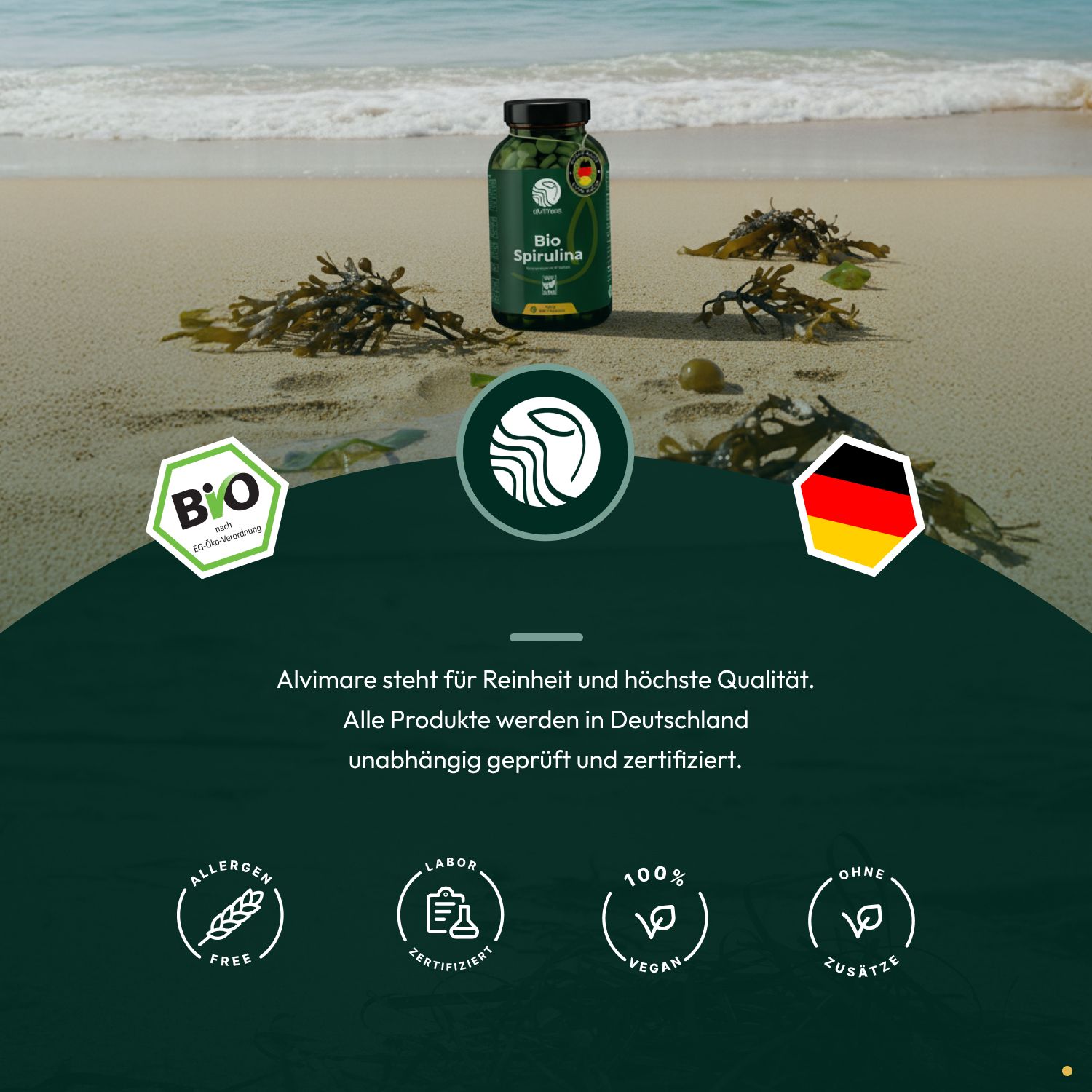Alvimare Bio Spirulina Presslinge