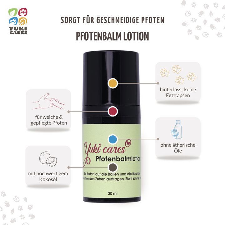 Yuki cares Pfotenbalm Lotion 30 ml