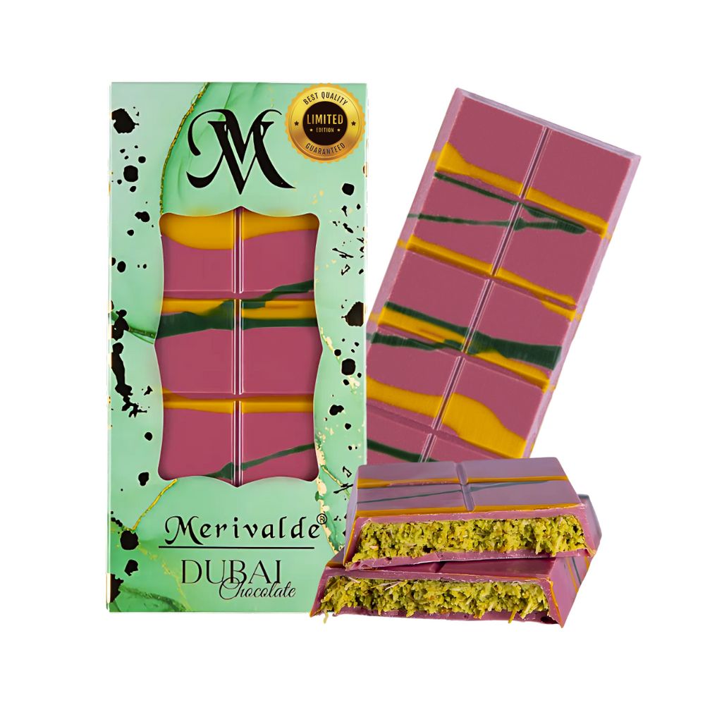 Merivalde Premium Dubai Schokolade - Limited Pink Edition