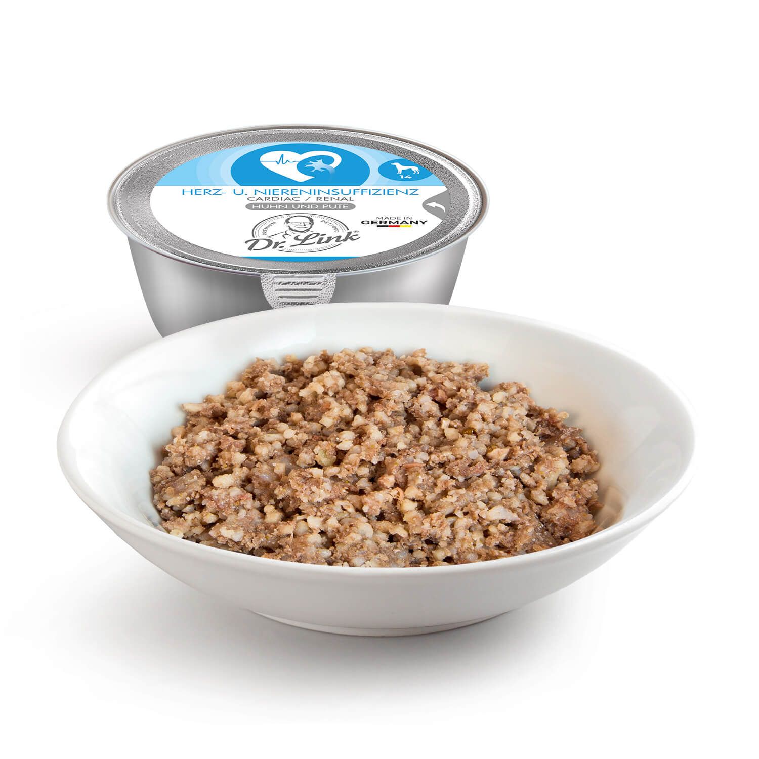 Dr. Link® SPEZIAL-DIÄT Herz- und Niereninsuffizienz I Cardiac / Renal Huhn und Pute