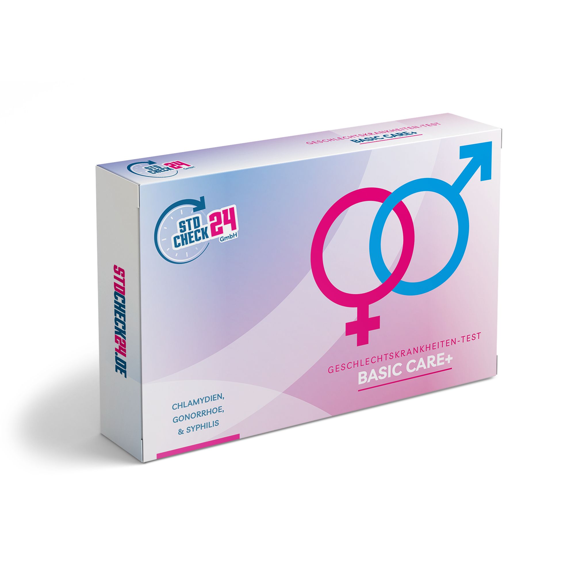 3-in-1-STI-Heimtest für Männer Urin – Chlamydien, Gonorrhö und Syphilis. 1 St Test