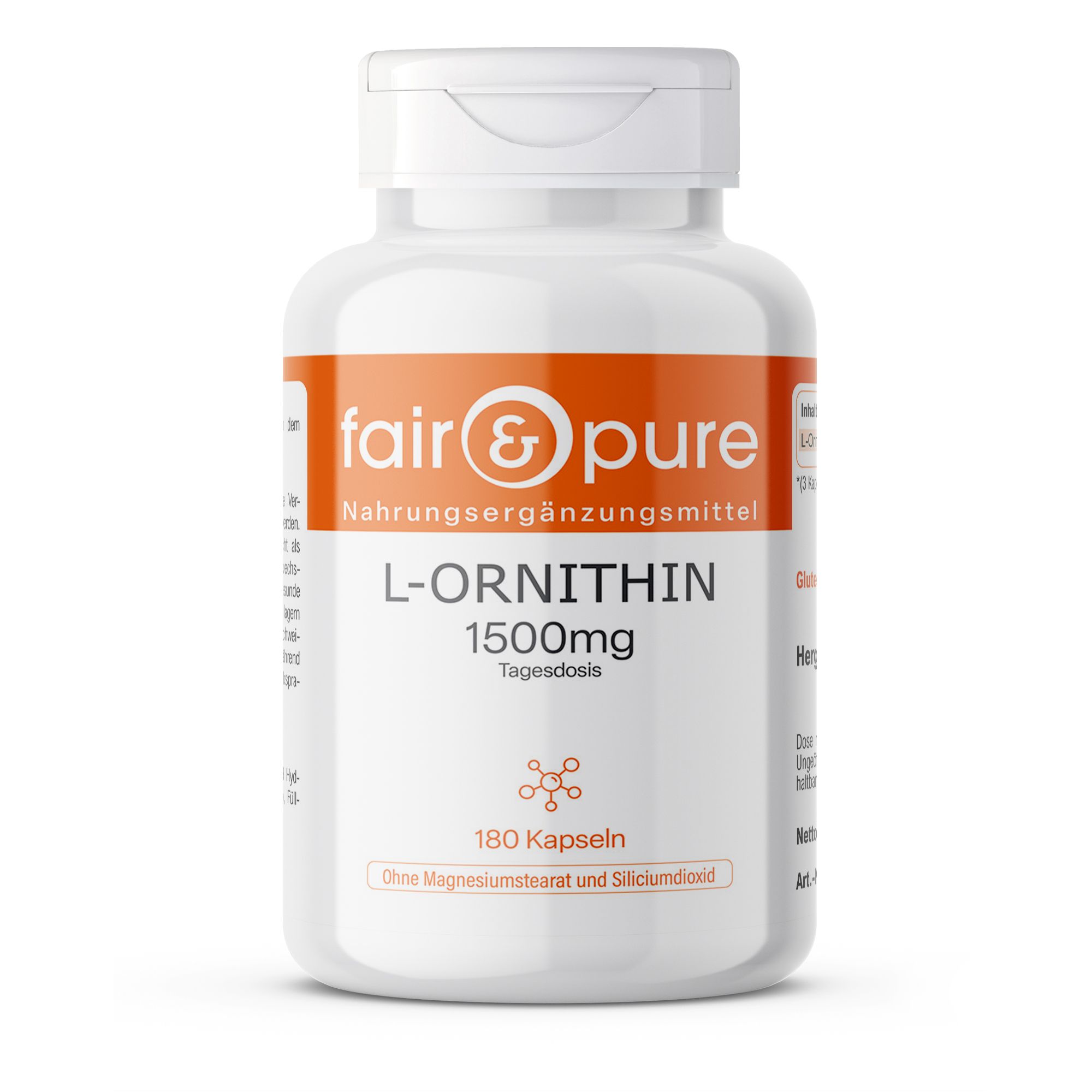 fair - pure | L Ornithin 1500mg 180 St