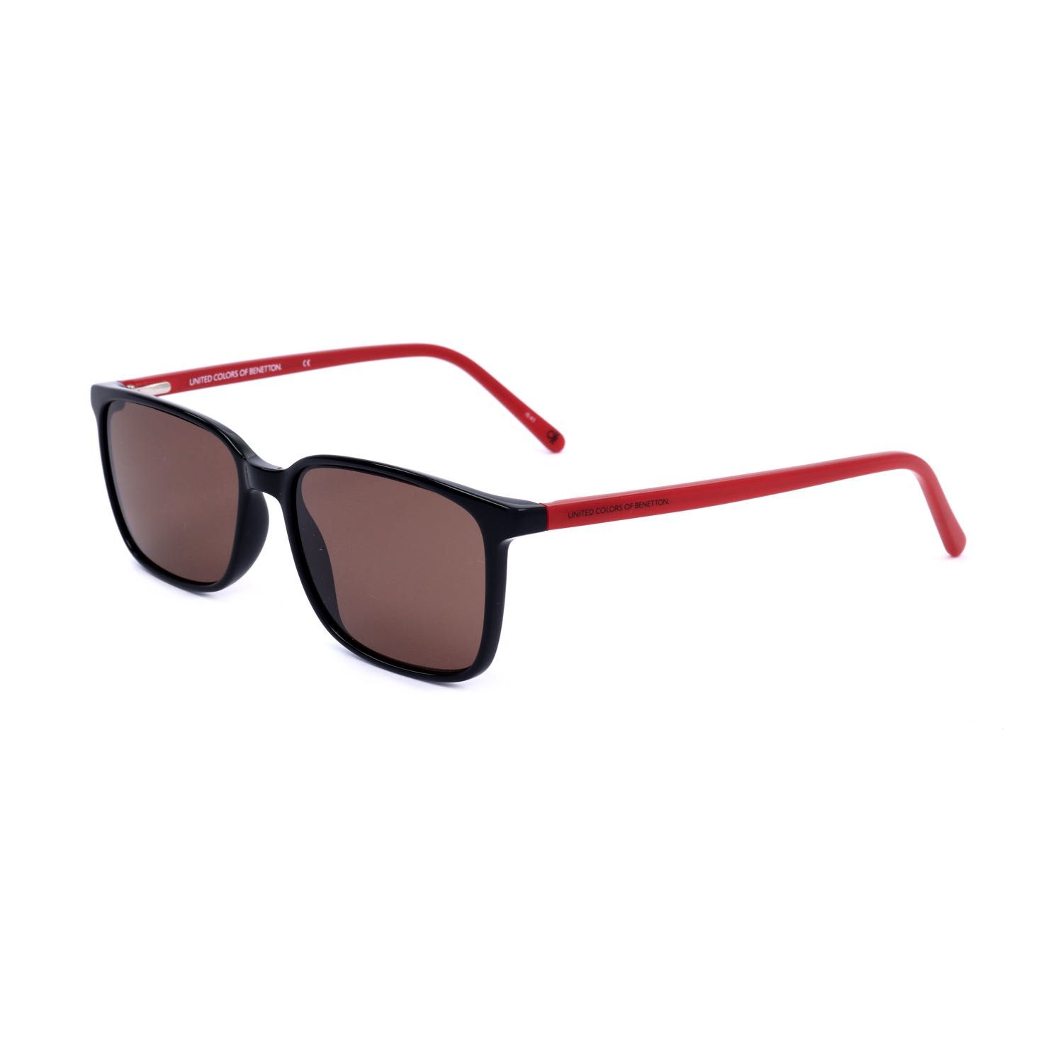 Benetton occhiali da sole uomo BEO1035 black red