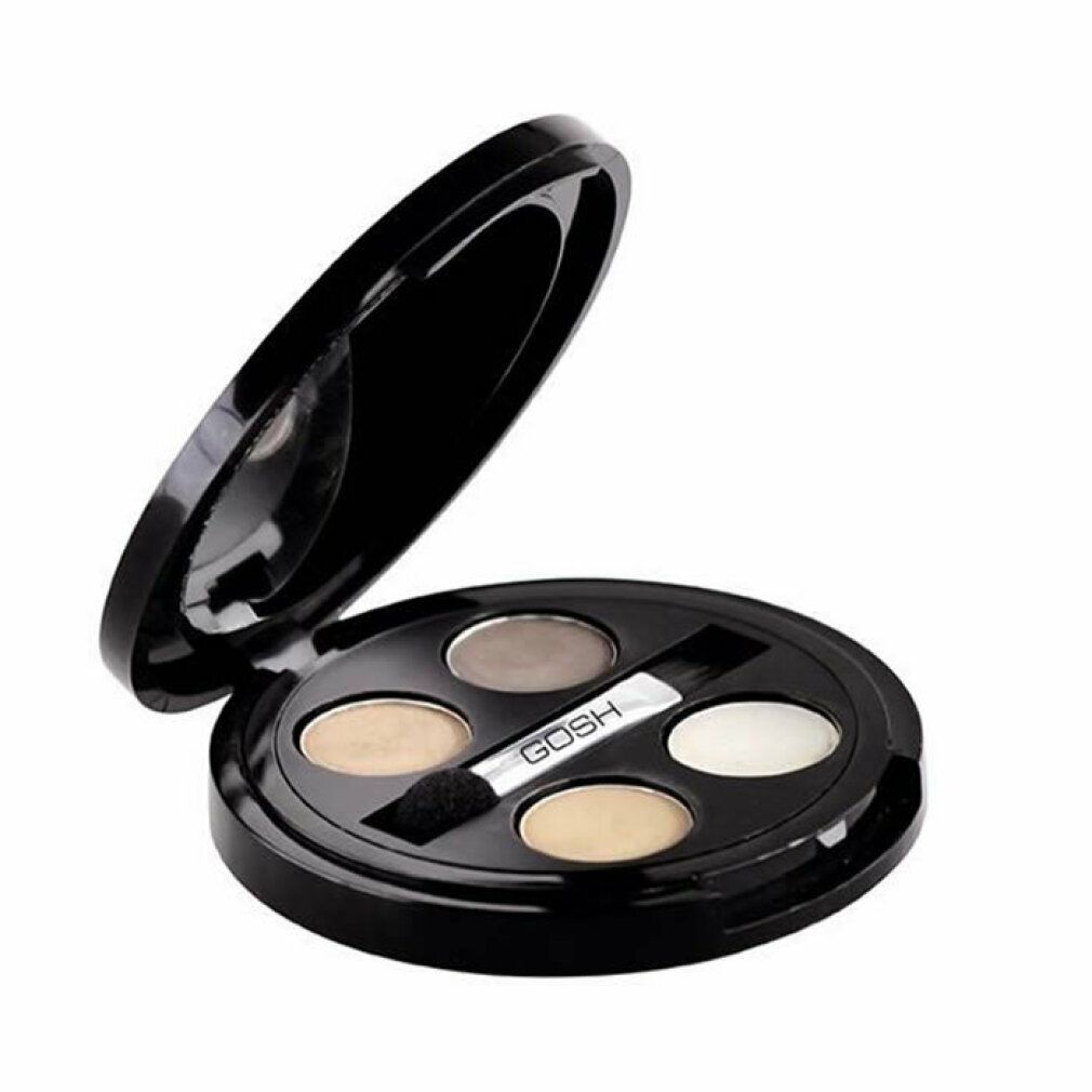 GOSH Eye Brow Kit - Augenbrauenpalette mit 3 Pudertönen