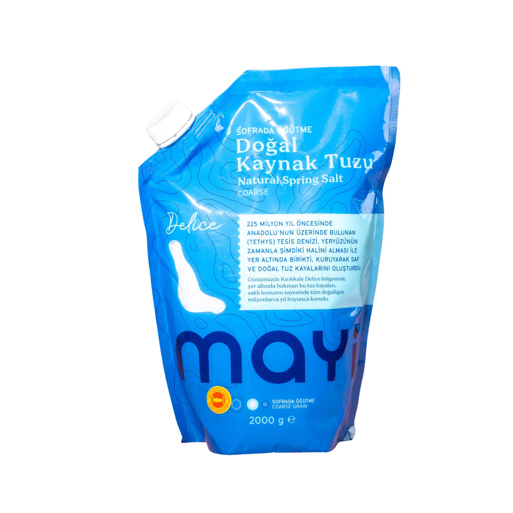Mayi | Quellsalz - grobkörnig 2 kg
