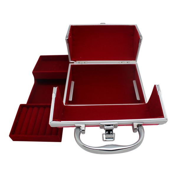 UNIQ Schmuckkästchen aus Aluminium, rosa