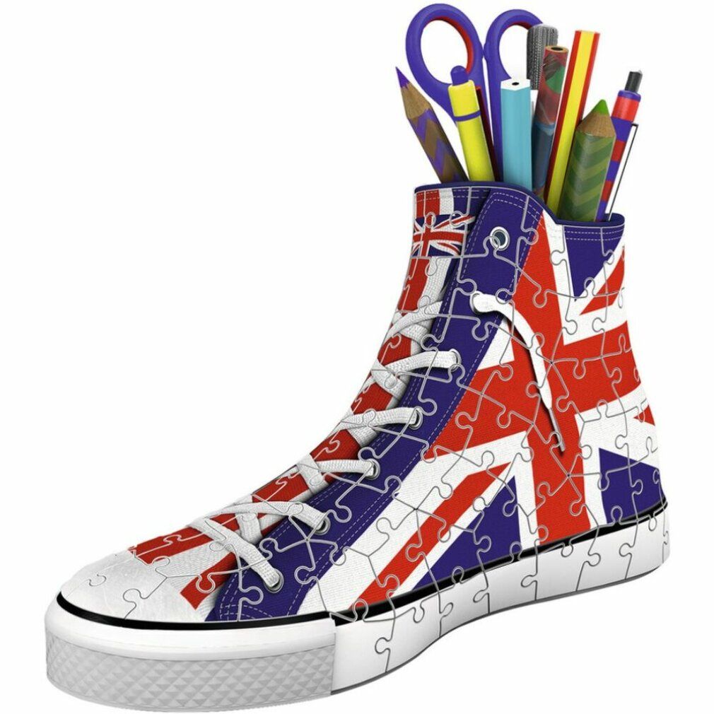 Union Jack 3D Sneaker Puzzle Federmäppchen