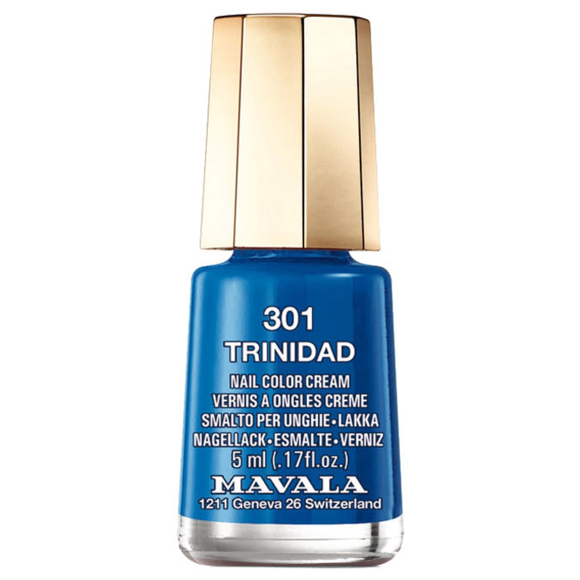 Mavala Mini Color Nagellack Creme 5 ml (Farbe : Blau) 5,5x2,3x2,3 cm