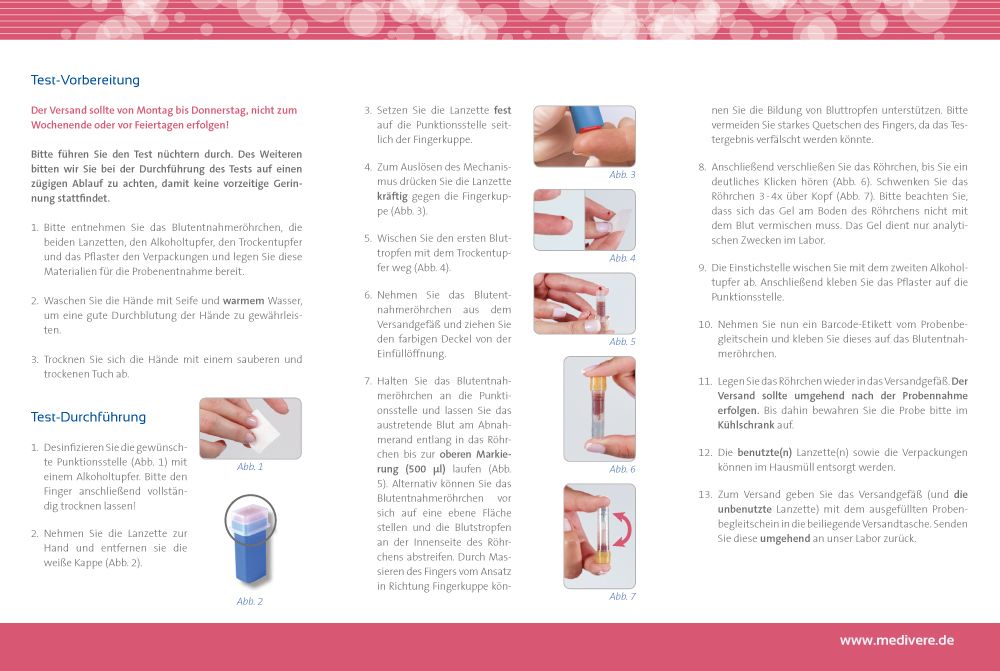 medivere diagnostics Herz-Risiko Bluttest