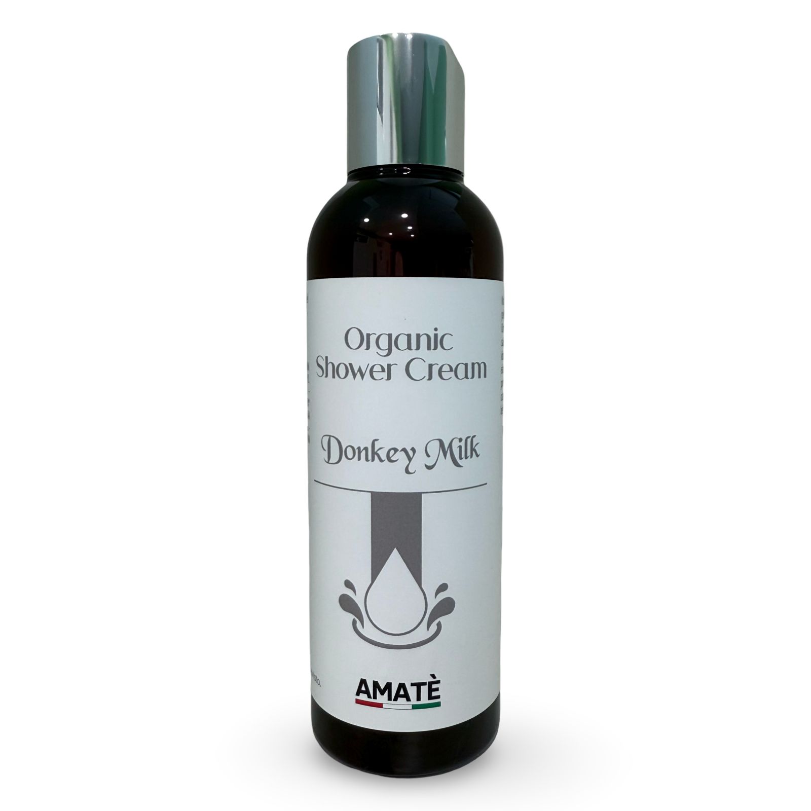 Amatè Bagno Doccia al Latte d'Asina bio - Organic Shower Cream Donkey Milk
