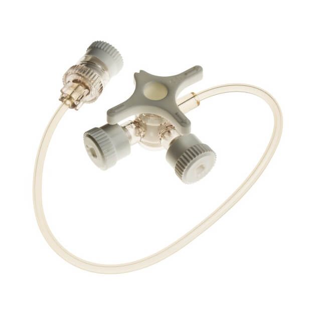 BD Connecta 3-Wege-Hahn mit Verlängerungsschlauch 15 cm Neonatologie/ Pädiatrie