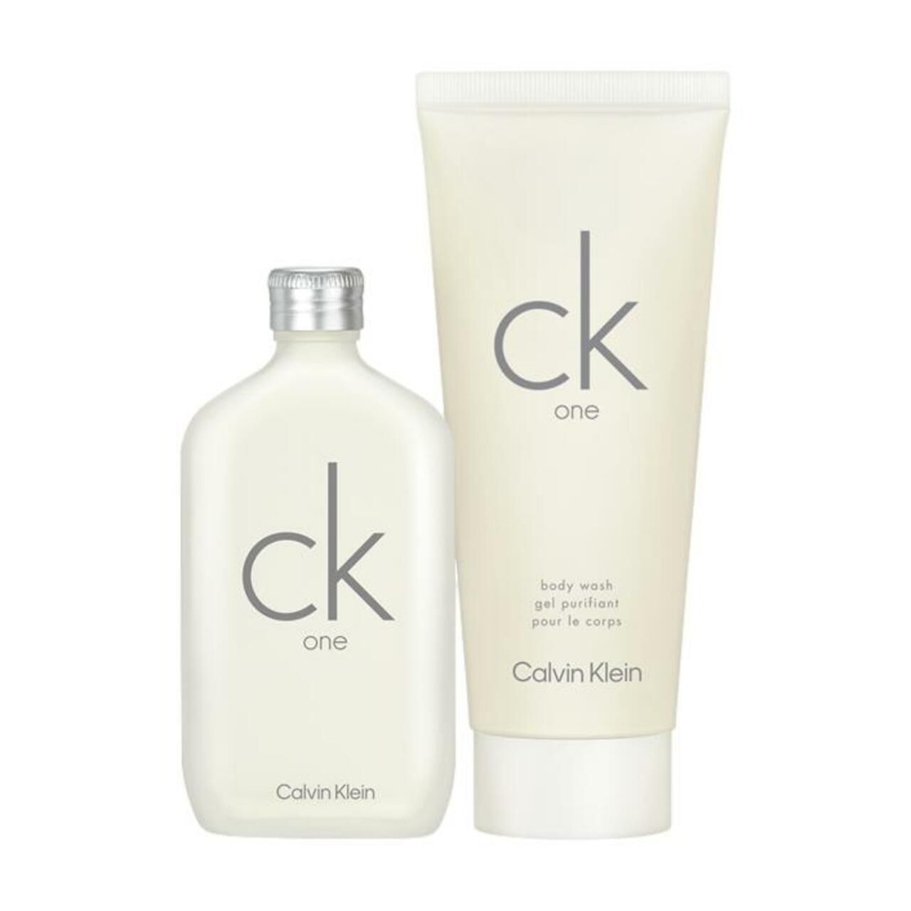 Calvin Klein, CK One Set = E.d.T. Nat. Spray 50 ml + Body Wash 100 ml