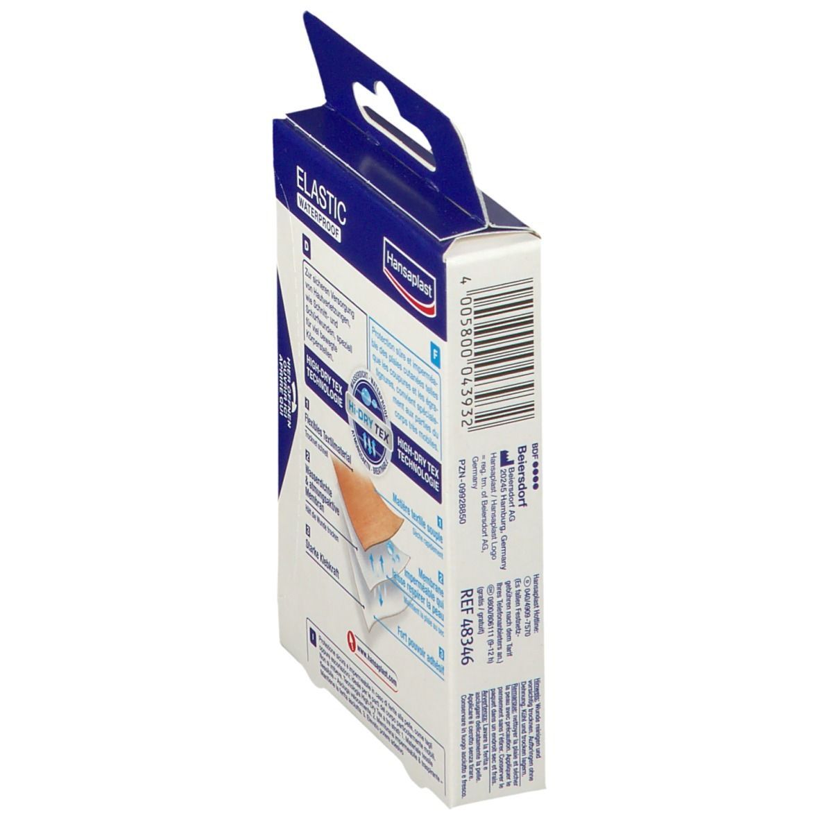 Hansaplast Elastic+ waterproof