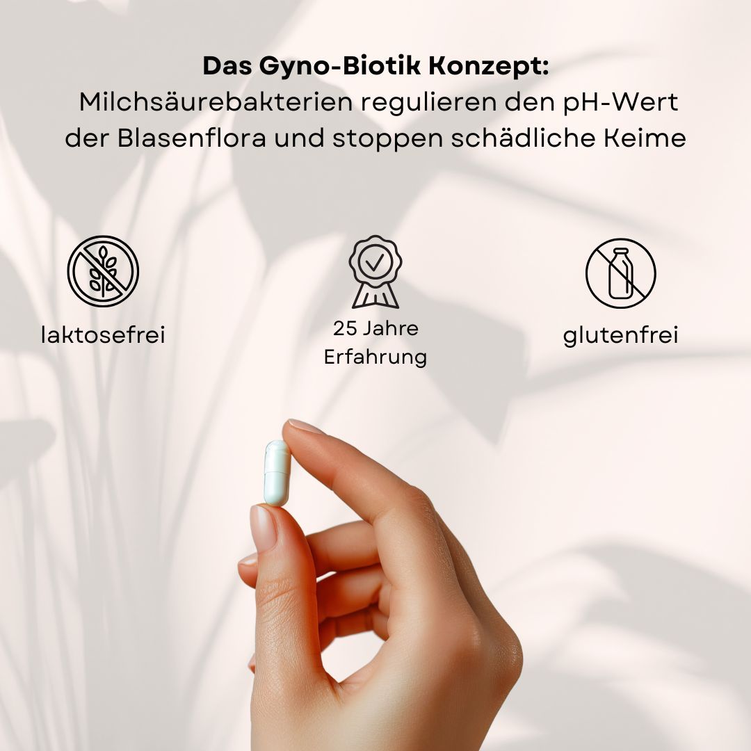 VitaFemin® gyno-biotic Blasenflora Kapseln ⭐Expertise seit 25 Jahren⭐