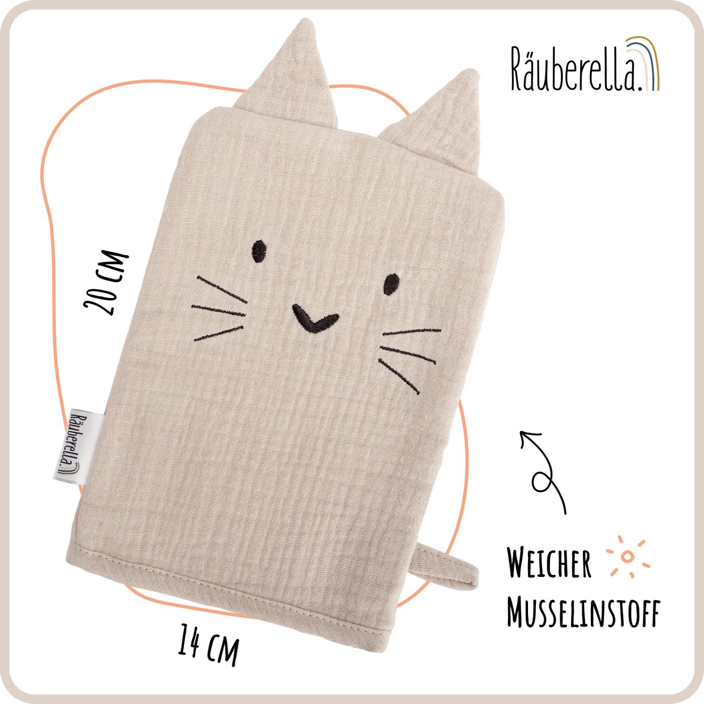 Räuberella Baby Waschlappen Set