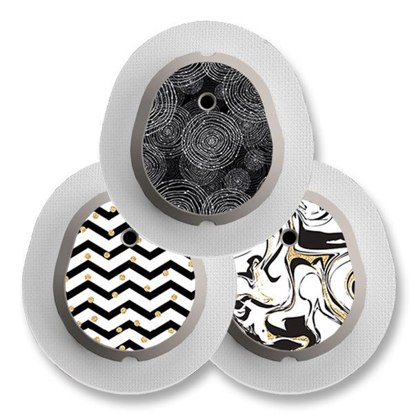 Diasticker® Dexcom G7 Stickerset 'Structures' 3 St