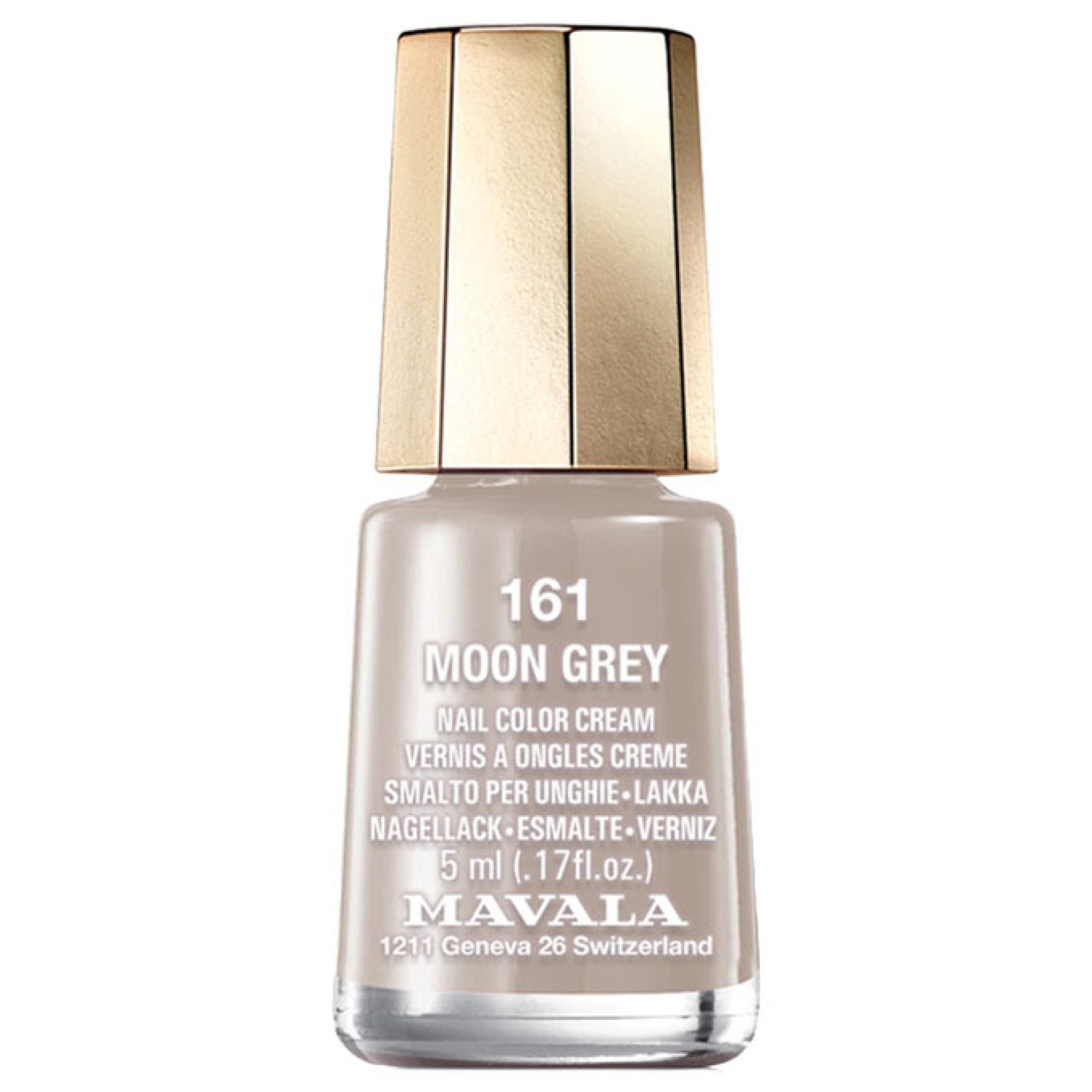 Mavala Mini Color Nagellack Creme 5 ml (Farbe : Grau) 5,5x2,3x2,3 cm