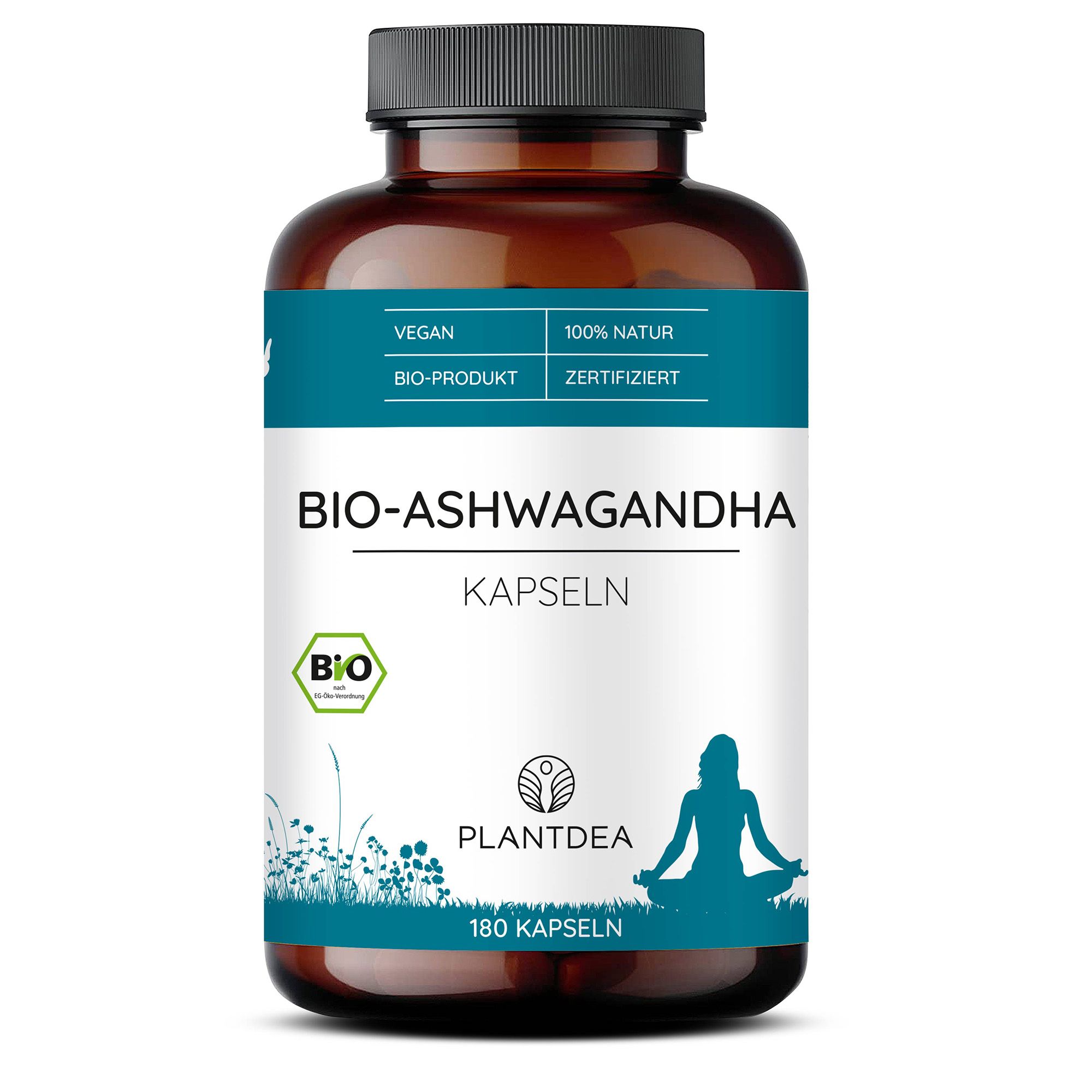 PlantDEA Bio Ashwagandha Kapseln 180 g