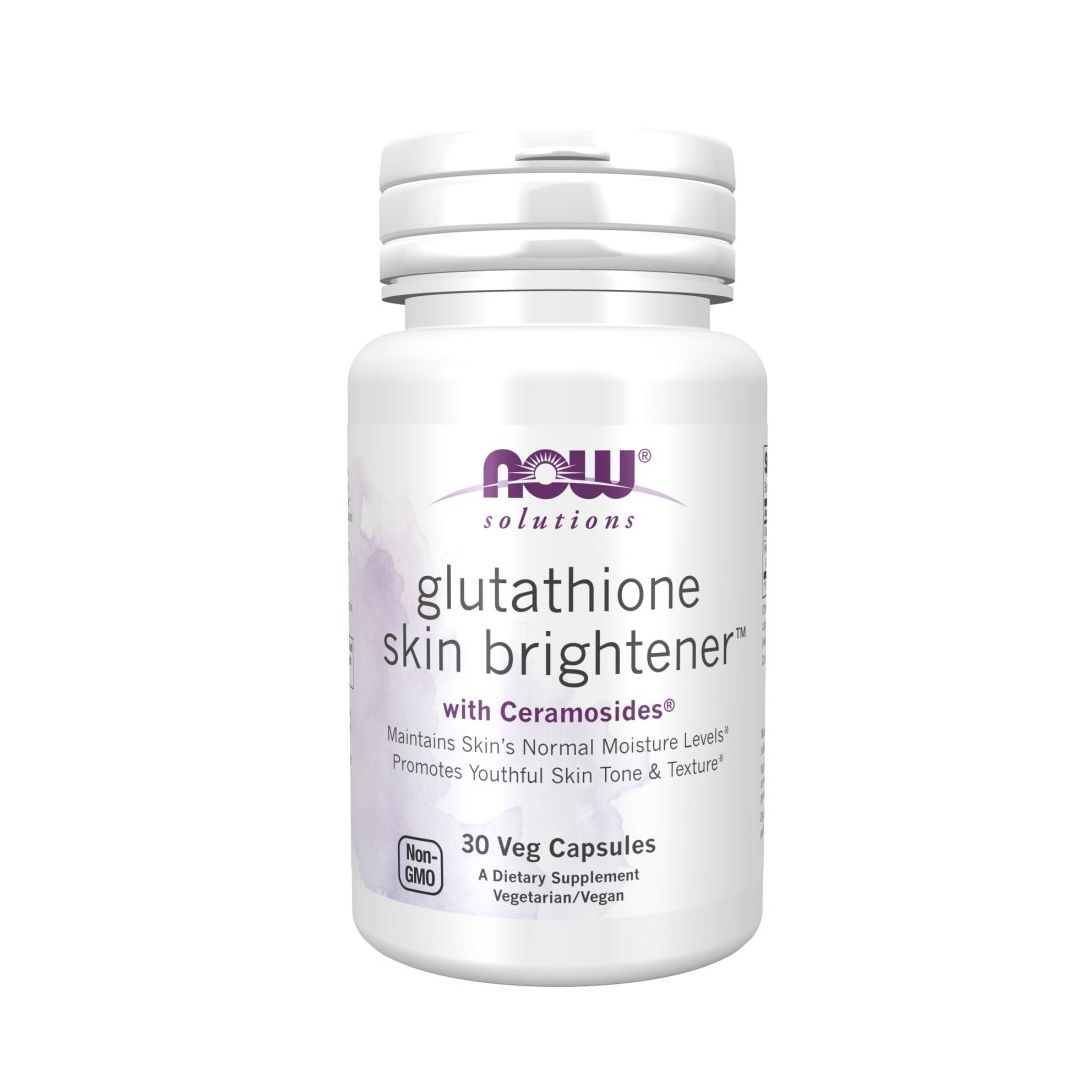 Now Foods Glutathion-Hautaufheller mit Ceramosiden 30 St