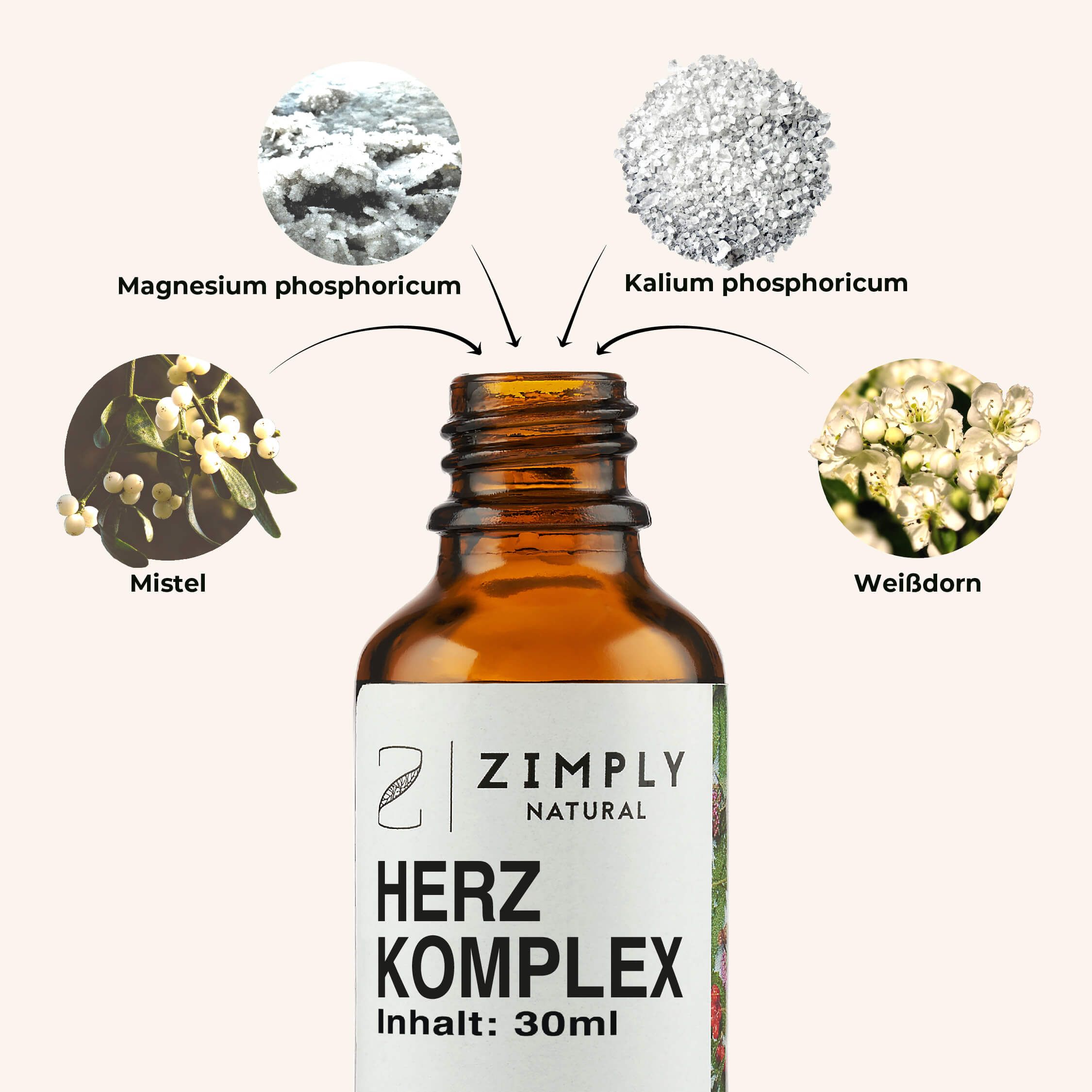 ZIMPLY NATURAL Herz Komplex Spray