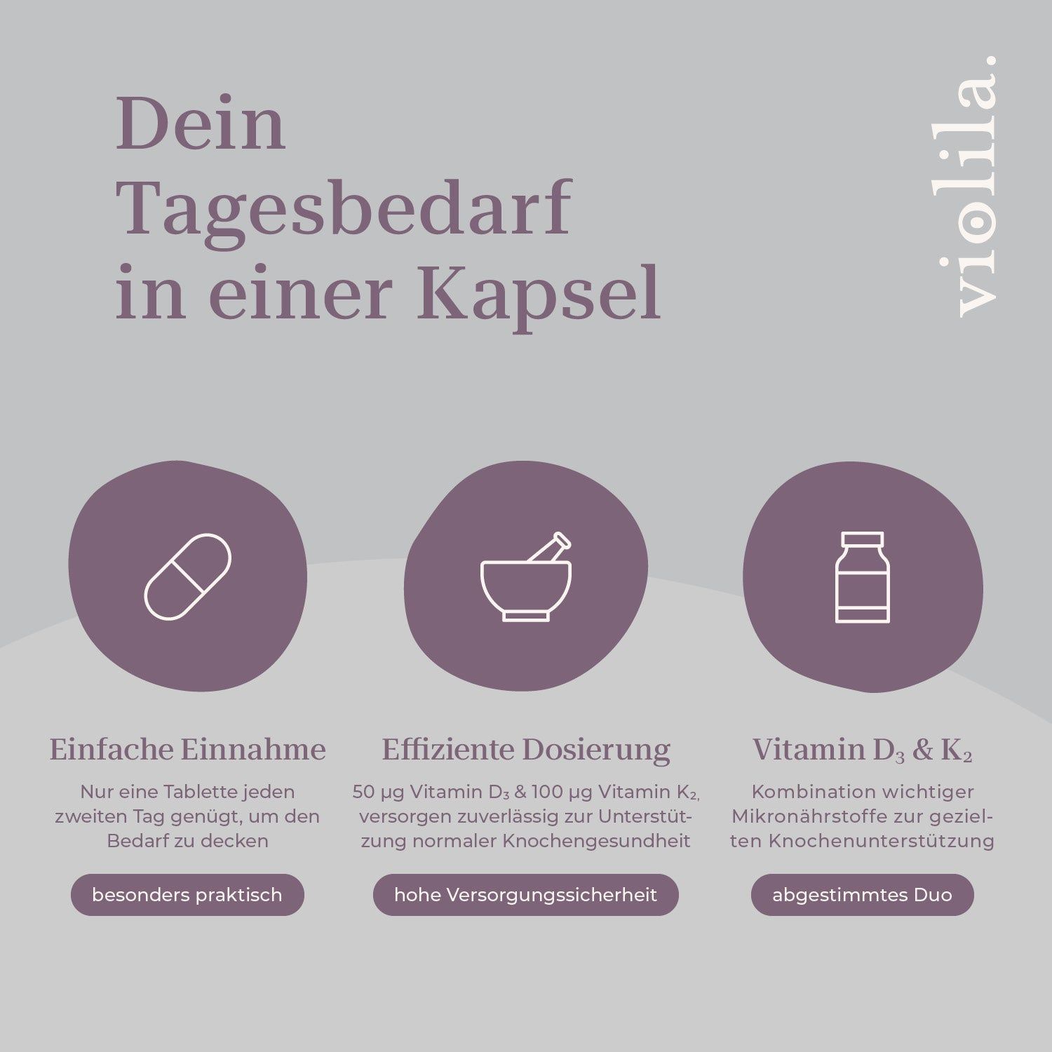 violila D3 + K2 Tabletten