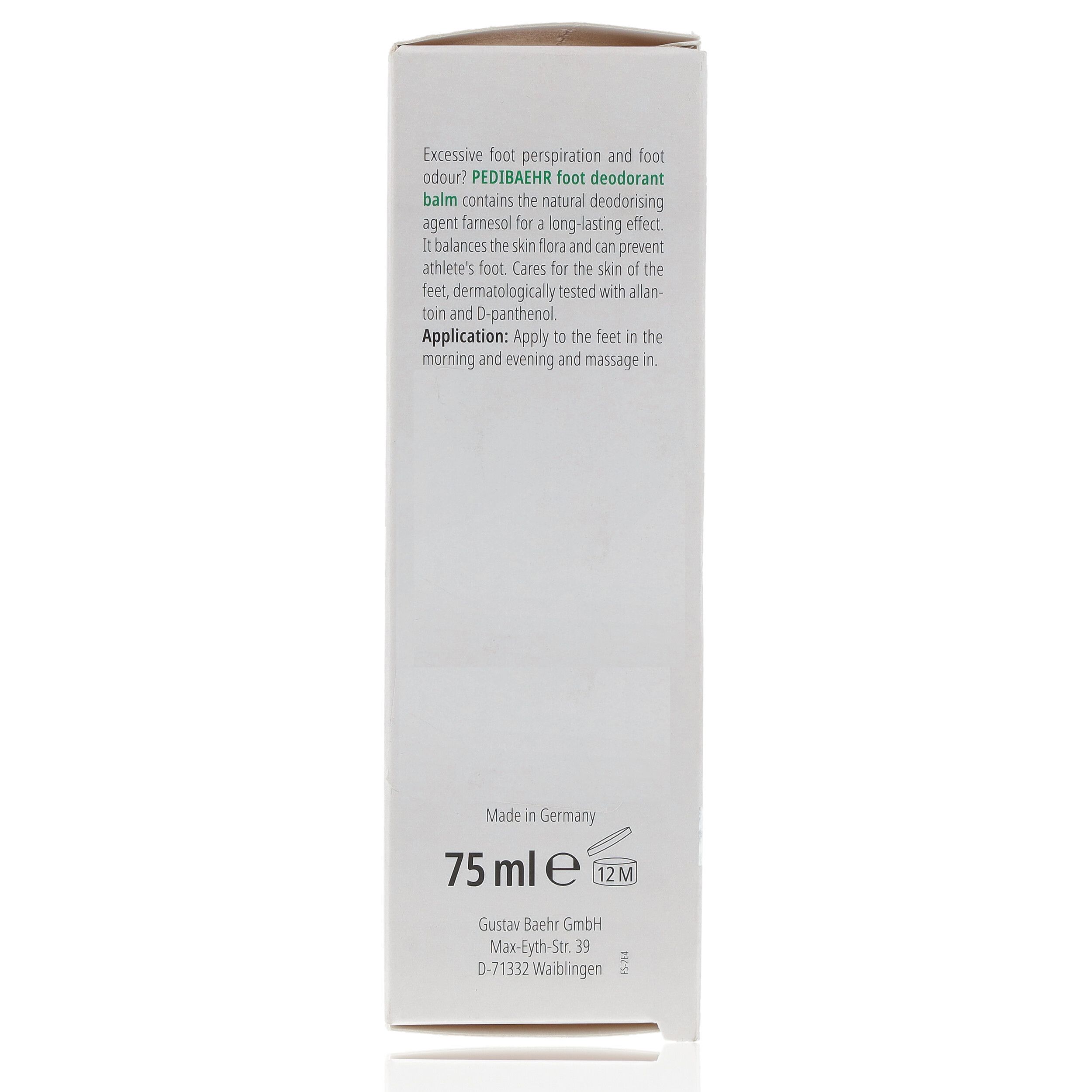 Pedibaehr Fußdeobalsam mit Farnesol