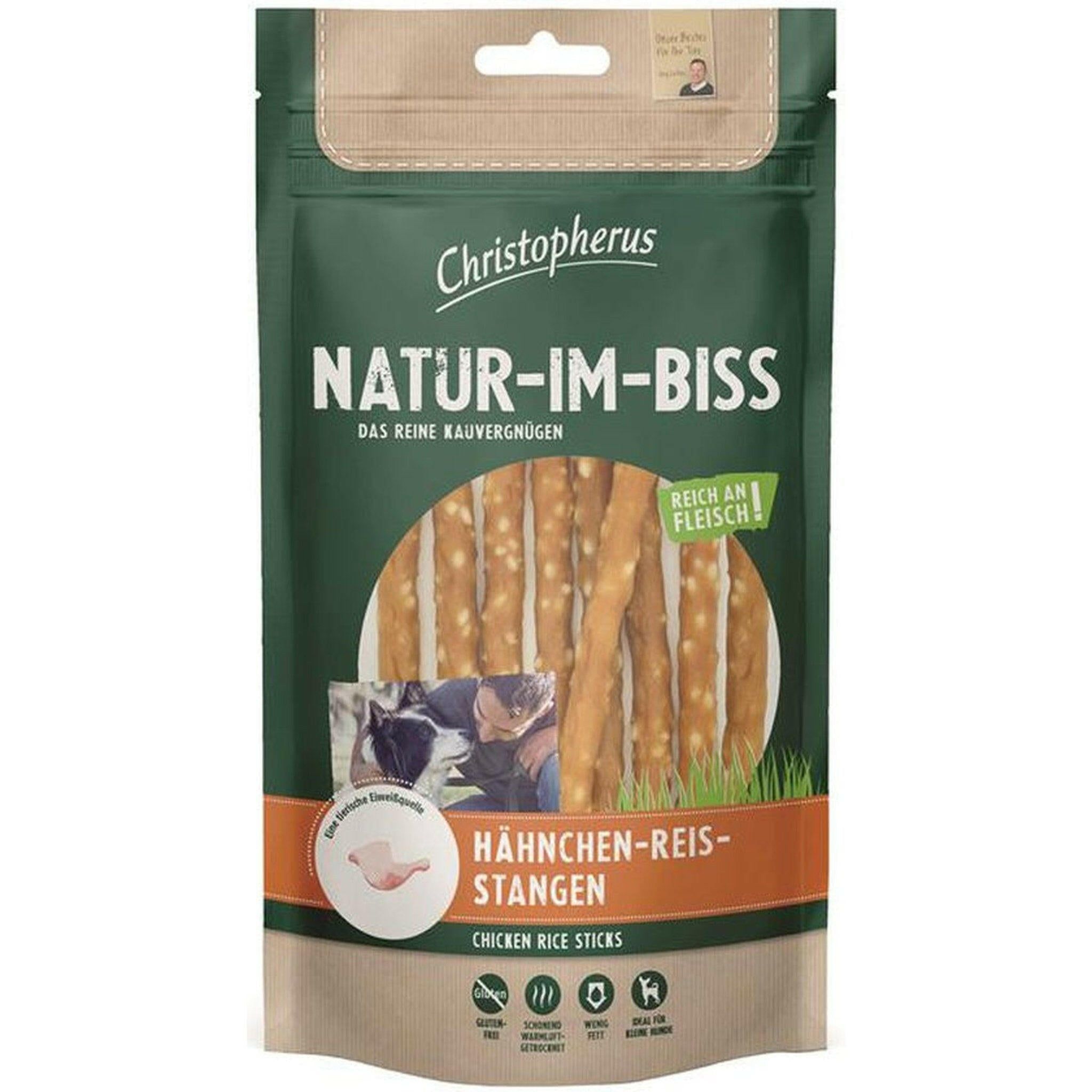 Christopherus Snack Hähnchen-Reis-Stangen 0,84 kg