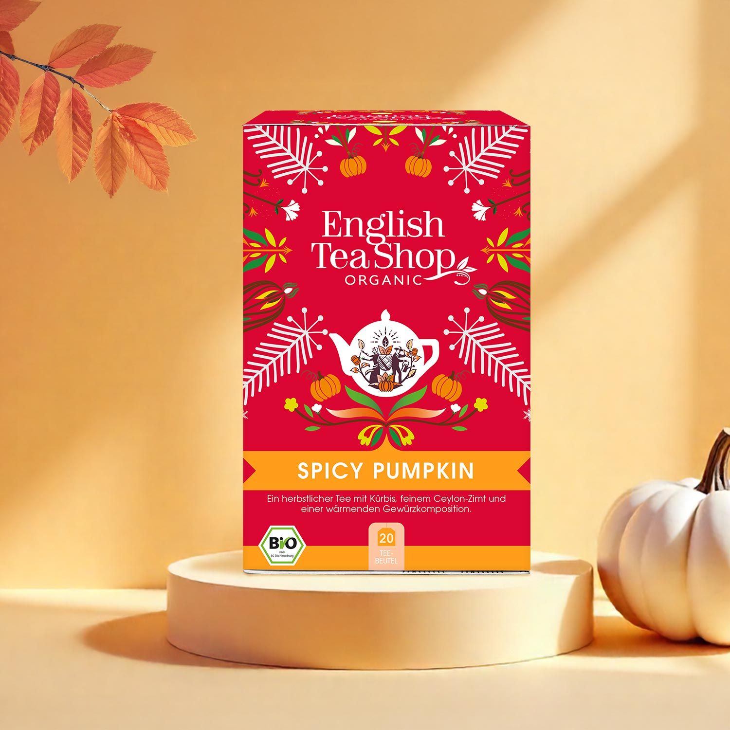 ETS - Wintertee 'Spicy Pumpkin', BIO, 20 Teebeutel