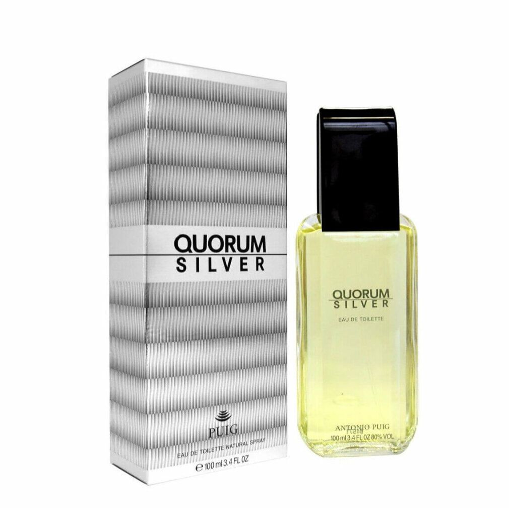 Antonio Puig Quorum Silver Eau de Toilette Spray